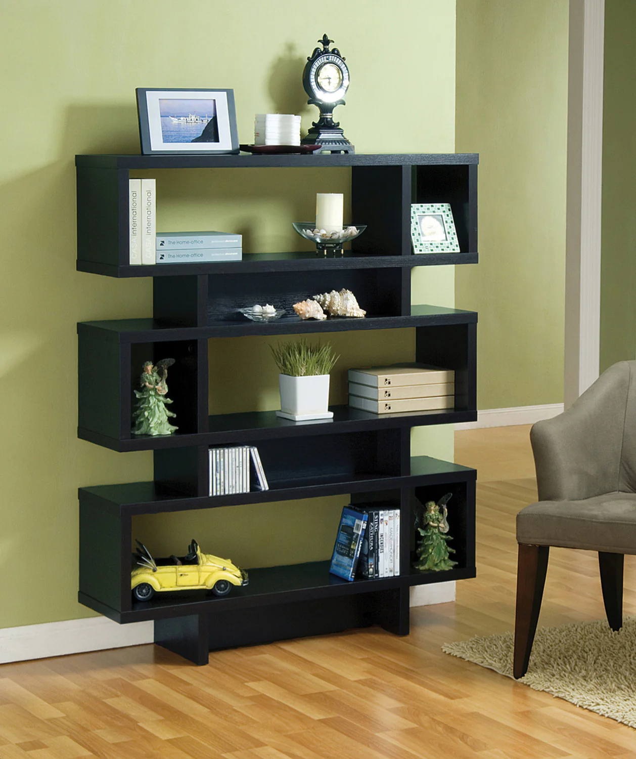 Virgil Bookcase - Black - Image 2