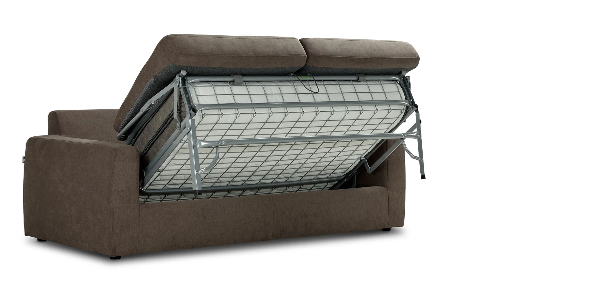 Virna Full Sofa Bed - Brown - Image 7