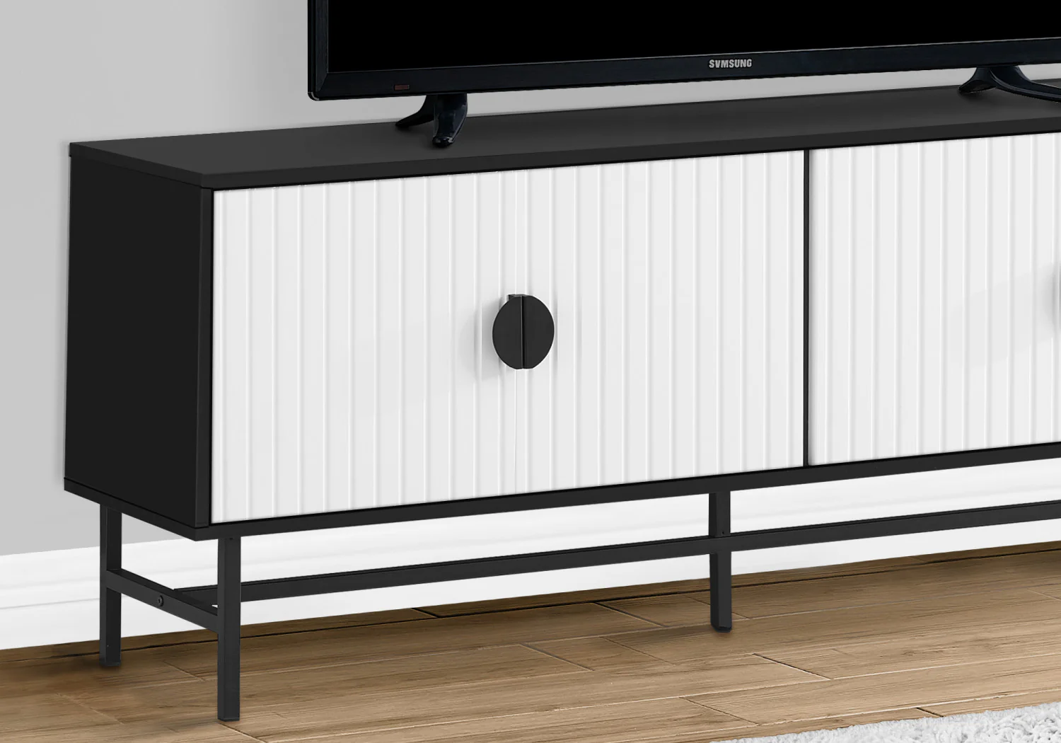 Vision 59" TV Stand - Black - Image 4