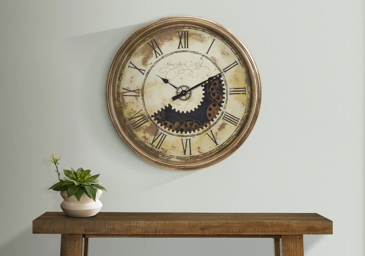 Vista Clock - Brown - Image 2