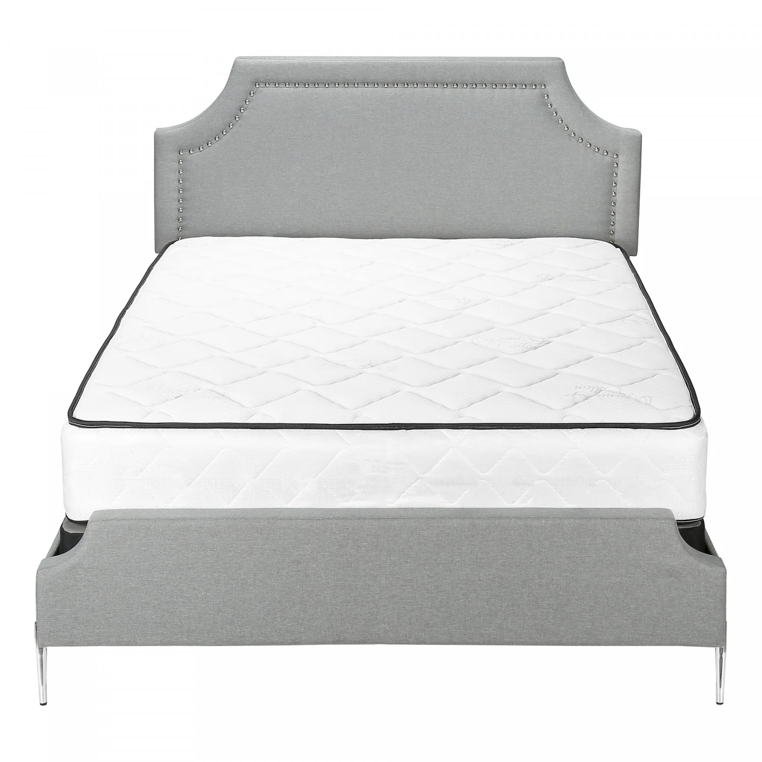 Vivian Queen Bed - Grey - Image 6