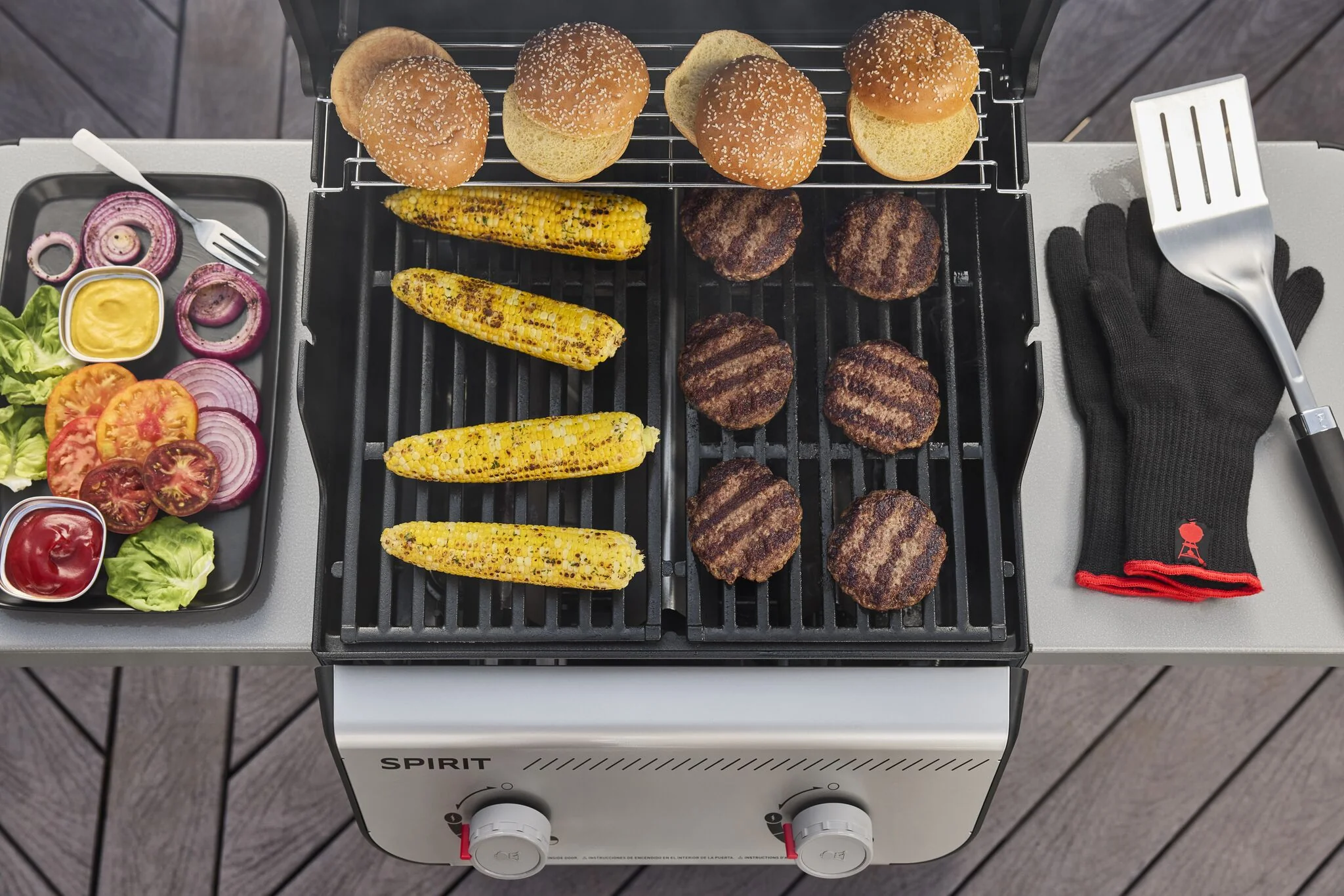 Weber Spirit E-210 Gas Grill (Liquid Propane) - 1501000 - Image 9