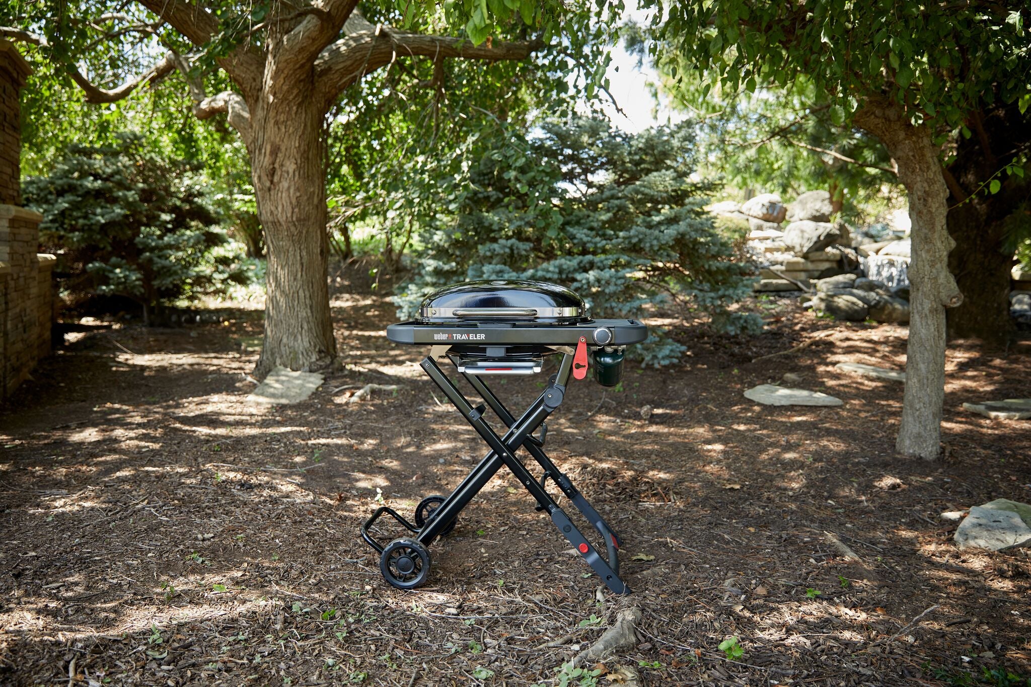 Weber Traveler Compact Portable Gas Grill - 1501741 - Image 2