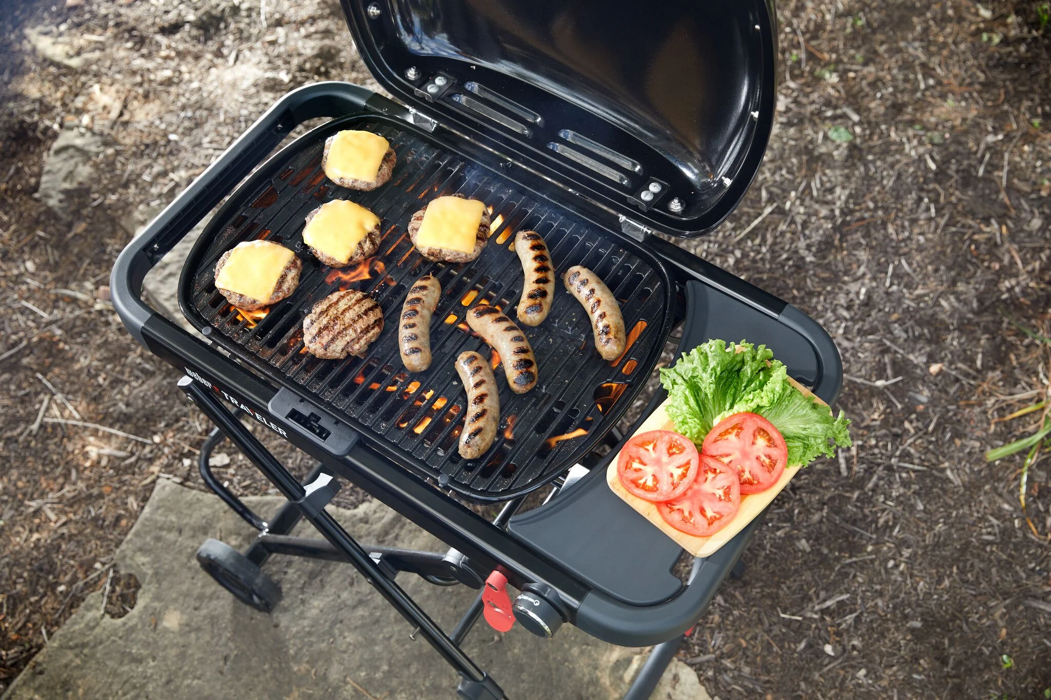 Weber Traveler Compact Portable Gas Grill - 1501741 - Image 6