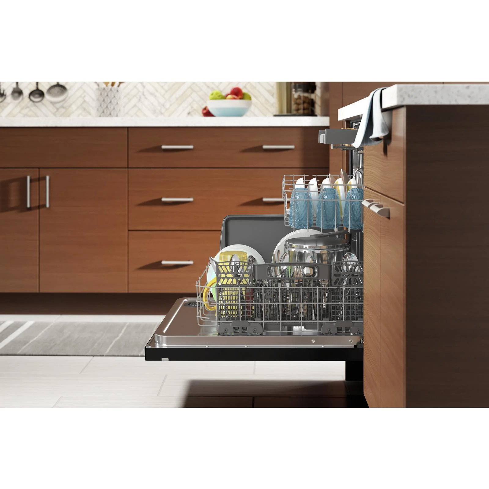 Whirlpool 24" Black Dishwasher with 3rd Rack (47 dBA) - WDTA50SAKB - Image 5