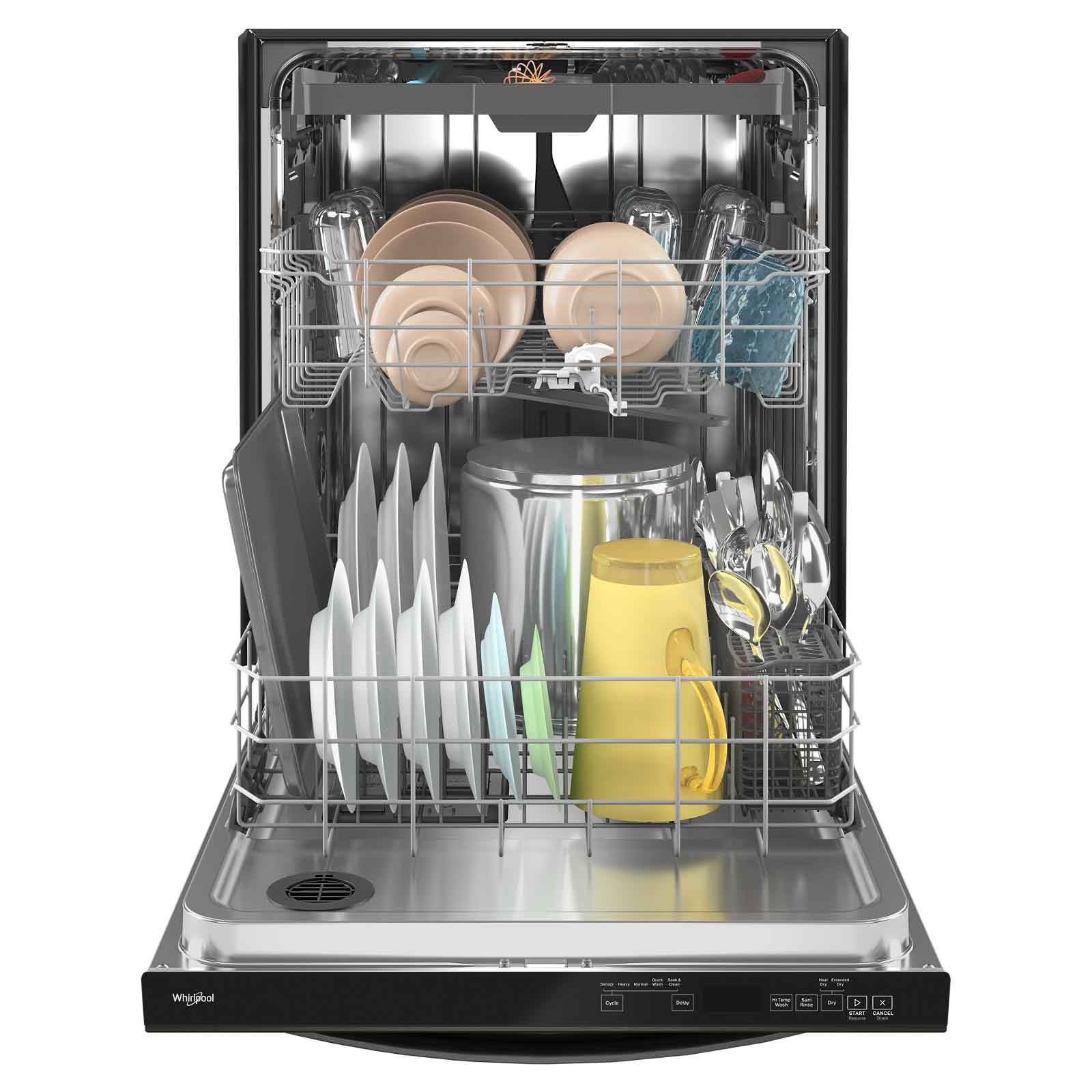 Whirlpool 24" Black Stainless Dishwasher with 3rd Rack (47 dBA) - WDT750SAKV - Image 5