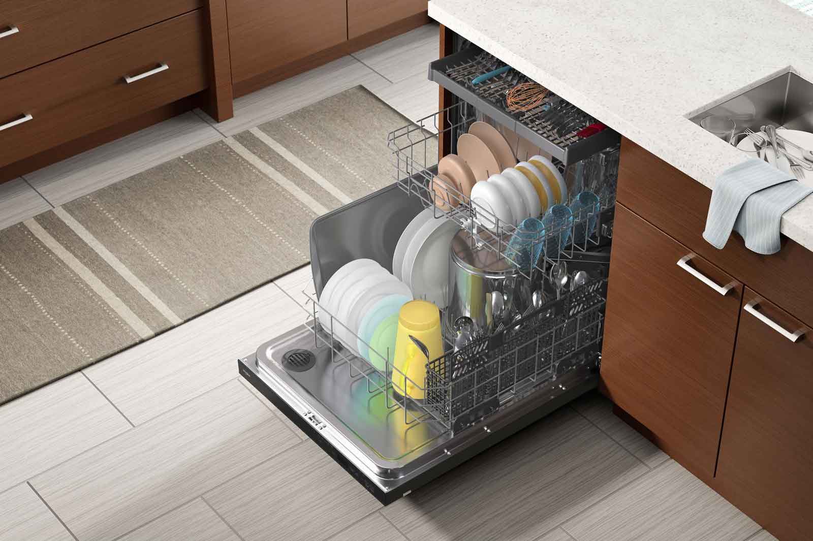 Whirlpool 24" Black Stainless Dishwasher with 3rd Rack (47 dBA) - WDT750SAKV - Image 7