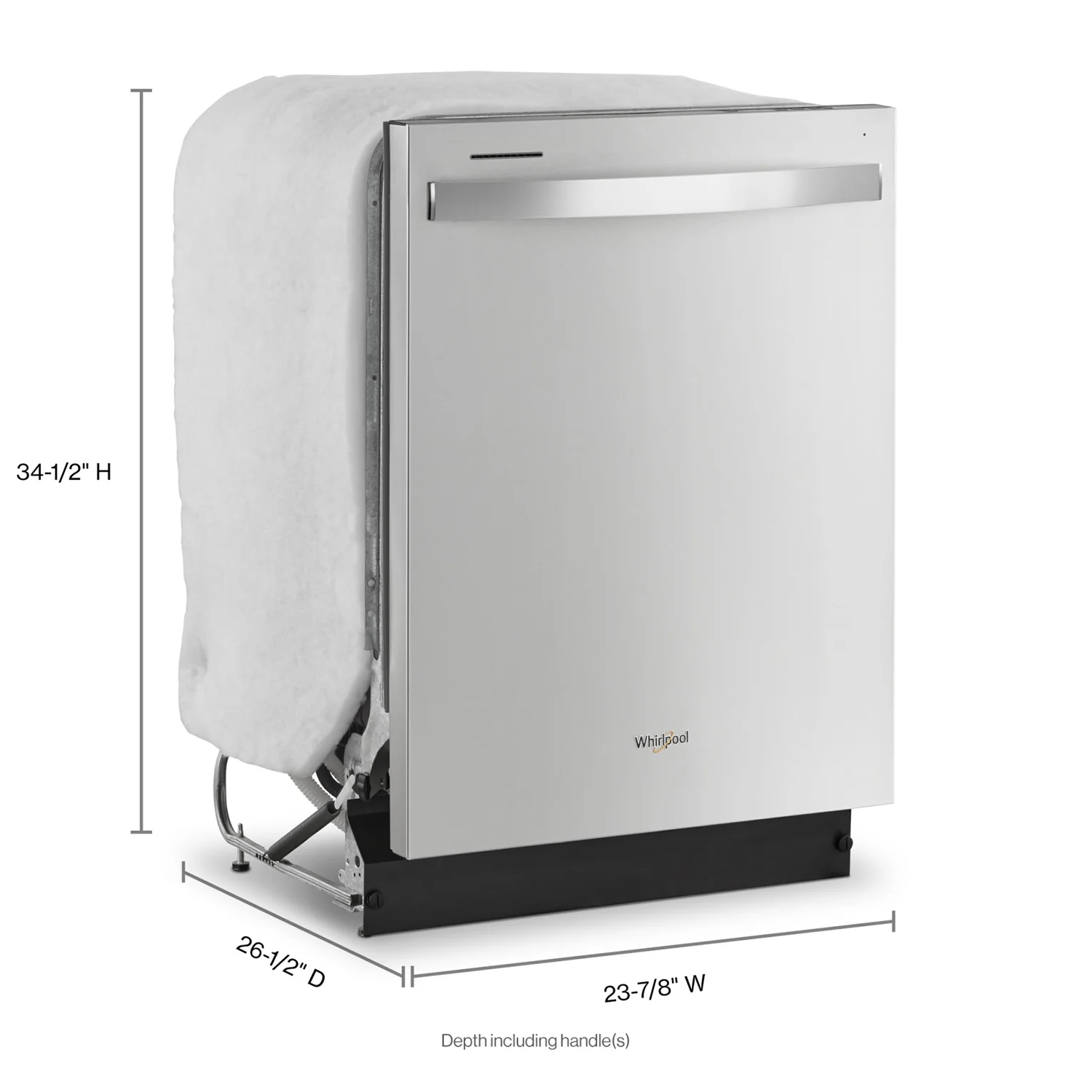 Whirlpool 24" Fingerprint Resistant Stainless Steel Dishwasher (55 dBA) - WDT540HAMZ - Image 2