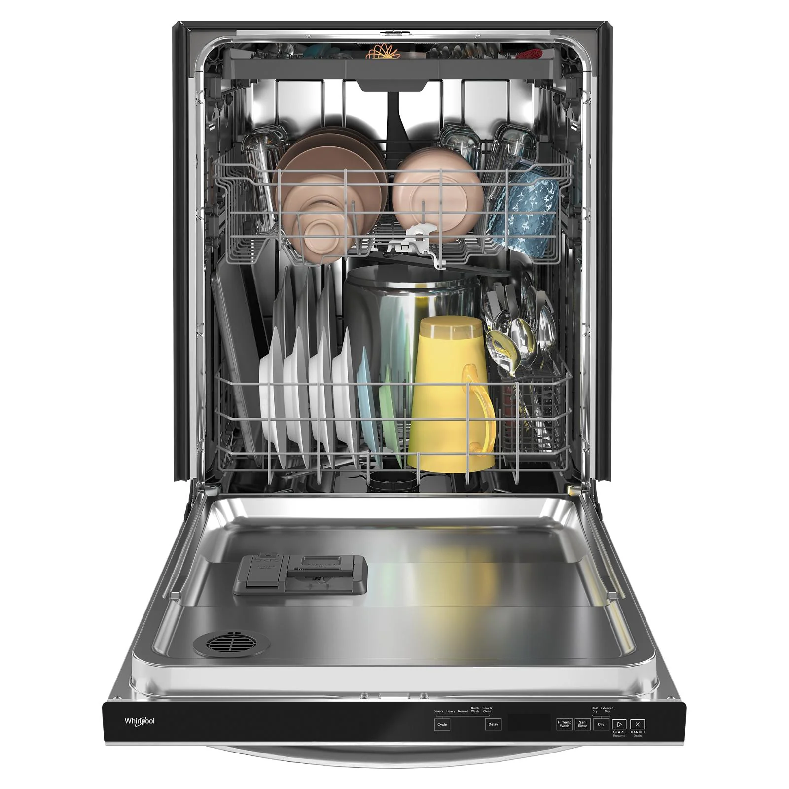 Whirlpool 24" Fingerprint Resistant Stainless Steel Dishwasher with 3rd Rack (47 dBA) - WDT750SAKZ - Image 5