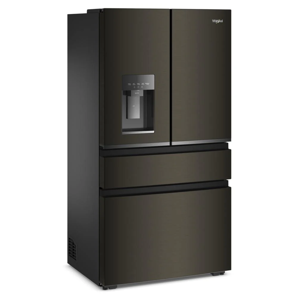 Whirlpool 36" 22.0 Cu. Ft. Black Stainless Steel Counter-Depth 4-Door French Door Refrigerator – WRMC5036RV - Image 4