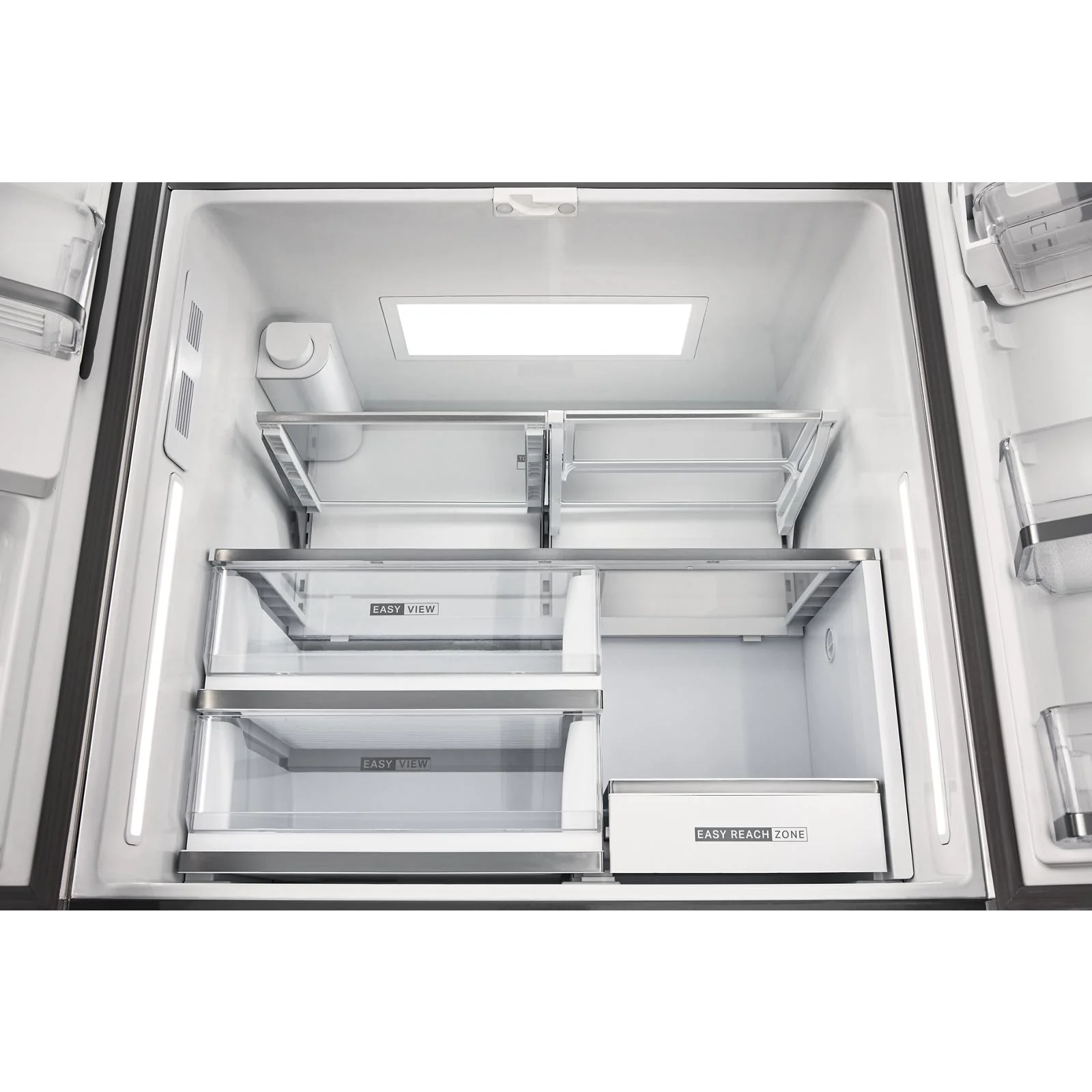 Whirlpool 36" 22.0 Cu. Ft. Black Stainless Steel Counter-Depth 4-Door French Door Refrigerator – WRMC7036RV - Image 8