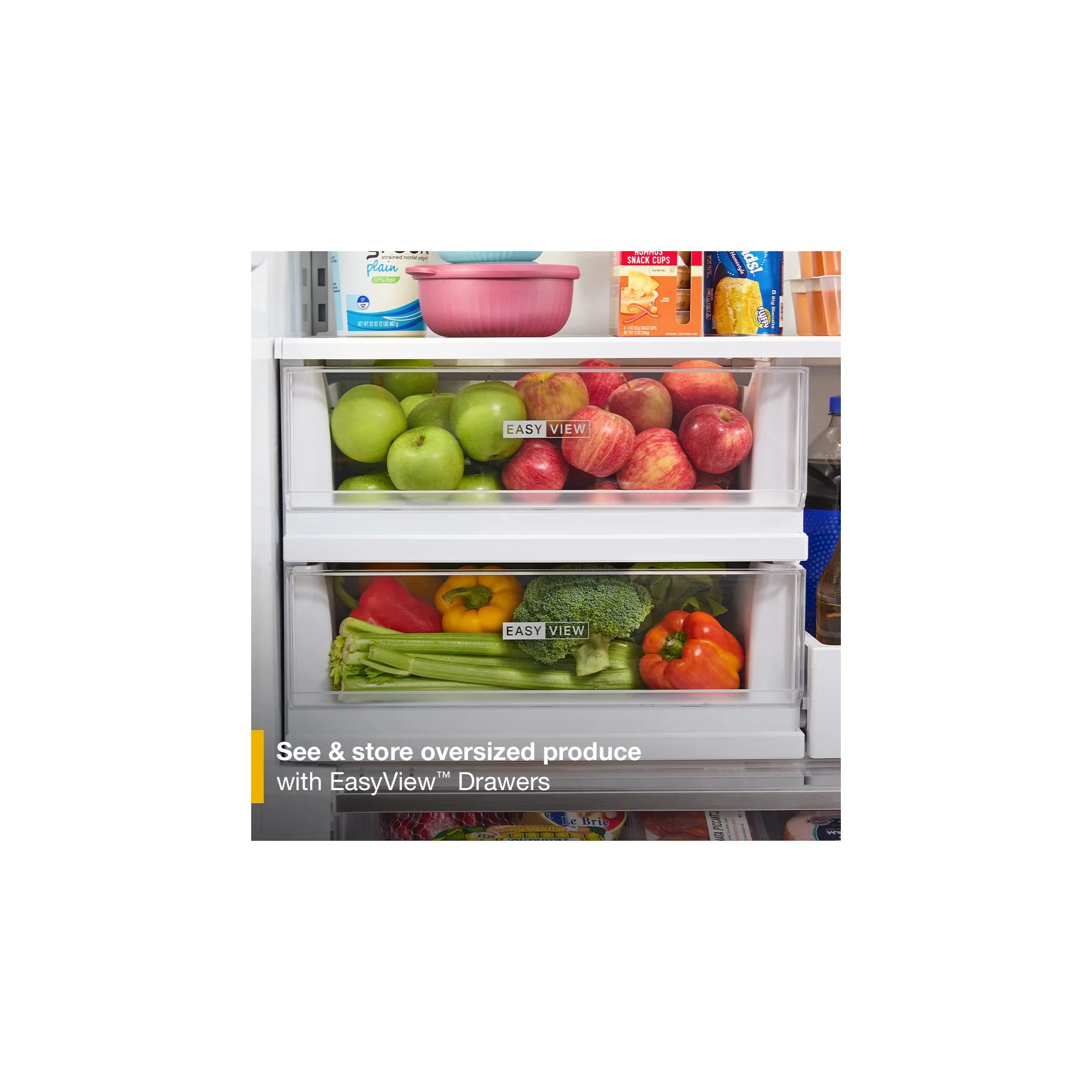 Whirlpool 36" 22.0 Cu. Ft. Fingerprint-Resistant Stainless Steel Counter-Depth 4-Door French Door Refrigerator – WRMC7036RZ - Image 11