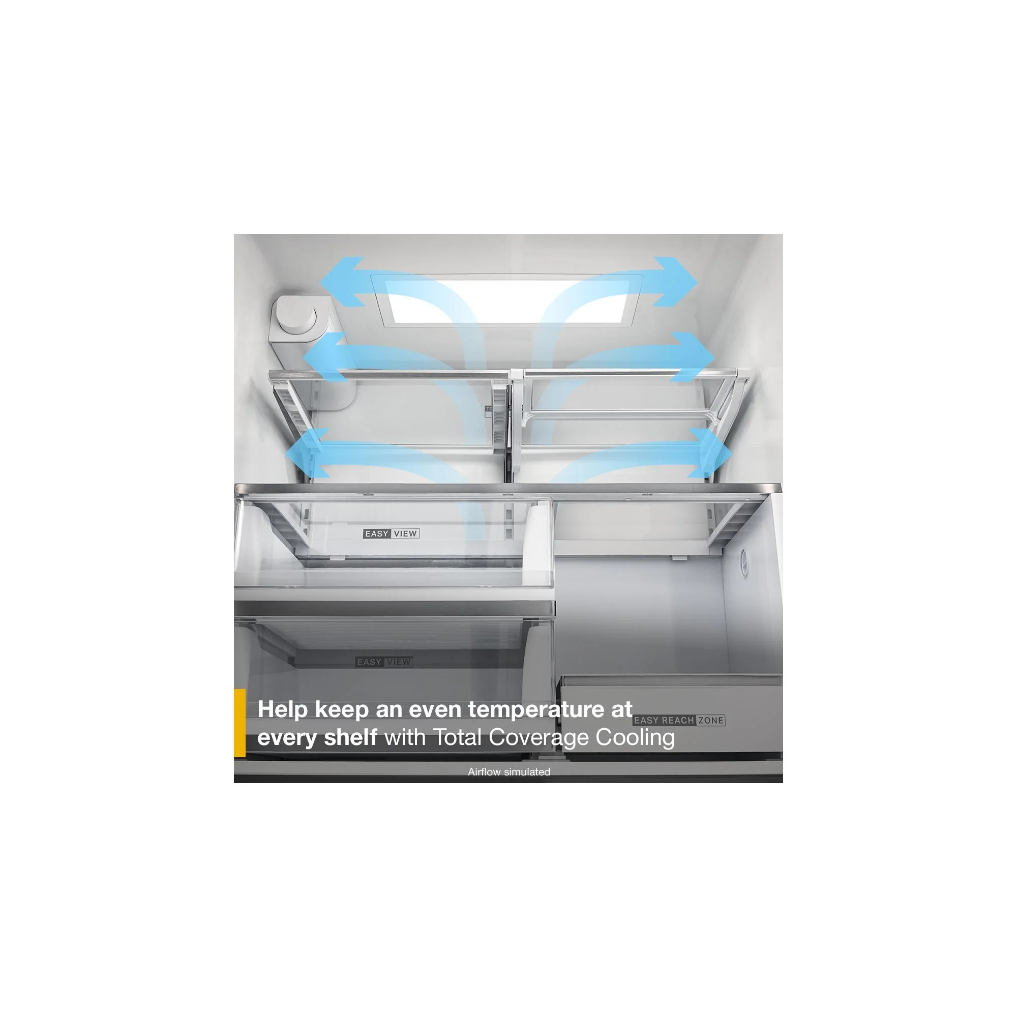 Whirlpool 36" 22.0 Cu. Ft. Fingerprint-Resistant Stainless Steel Counter-Depth 4-Door French Door Refrigerator – WRMC7036RZ - Image 12