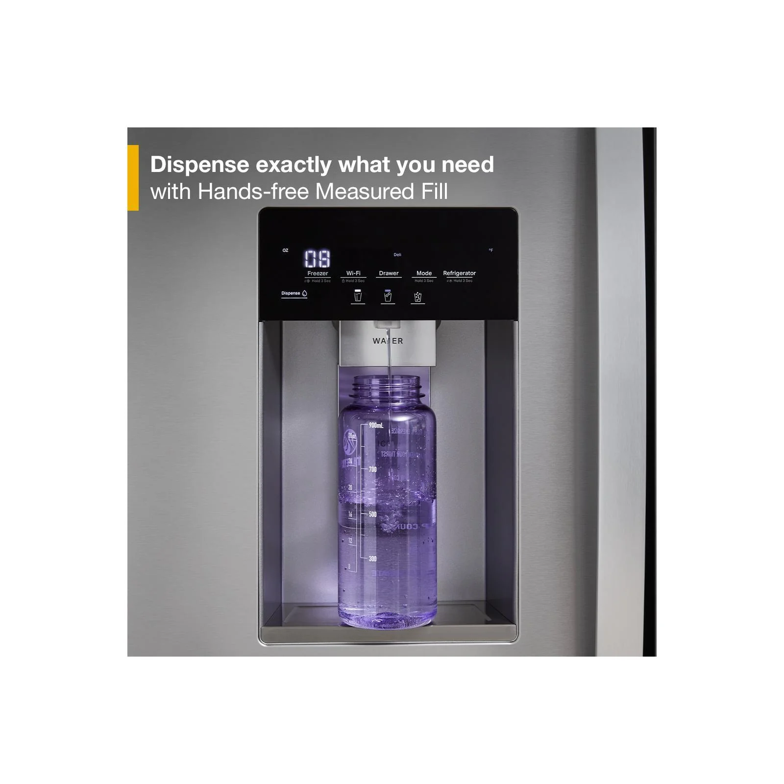 Whirlpool 36" 23 Cu. Ft. Fingerprint-Resistant Stainless Steel Counter Depth French Door Refrigerator - WRFC5036RZ - Image 10