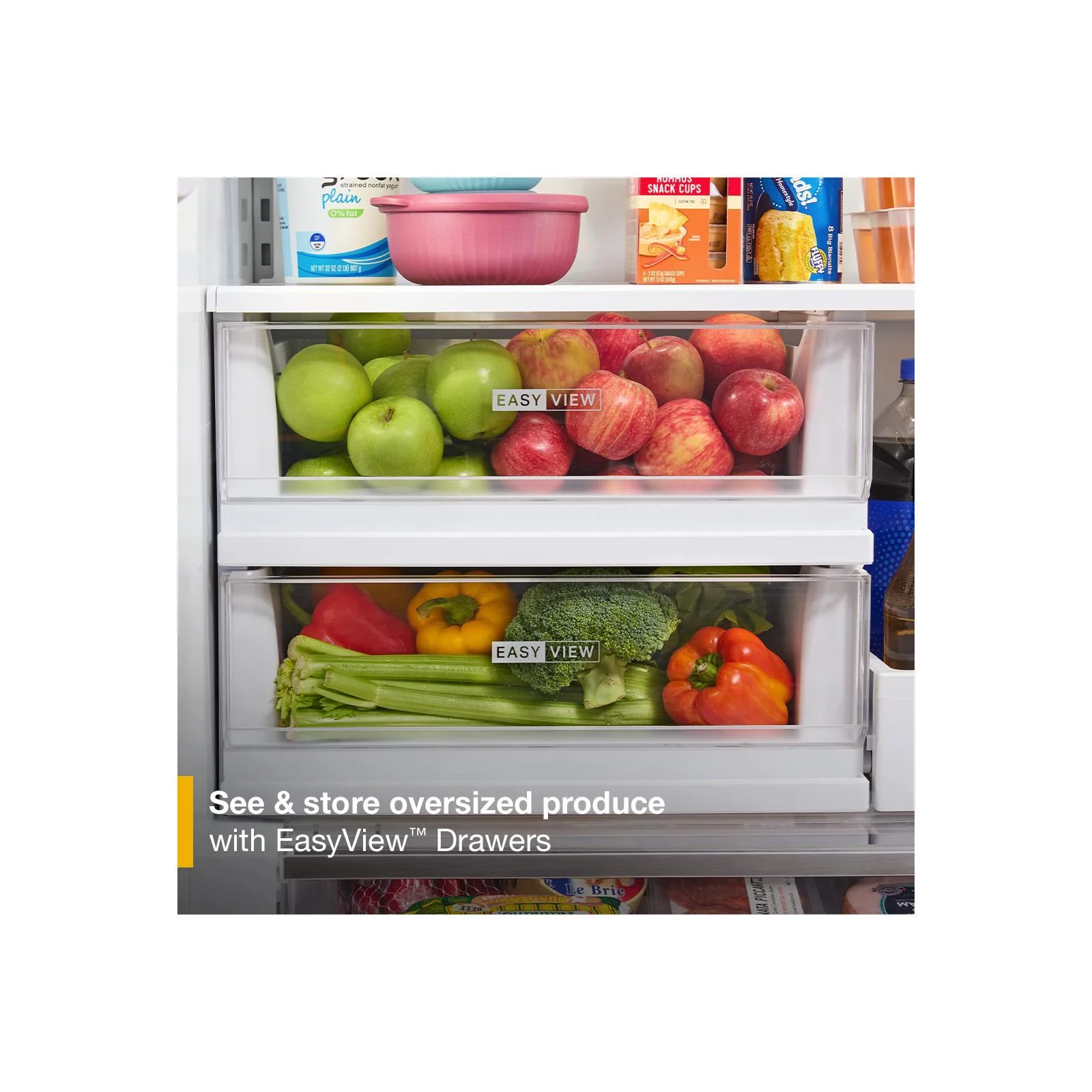 Whirlpool 36" 23 Cu. Ft. Fingerprint-Resistant Stainless Steel Counter Depth French Door Refrigerator - WRFC5036RZ - Image 12