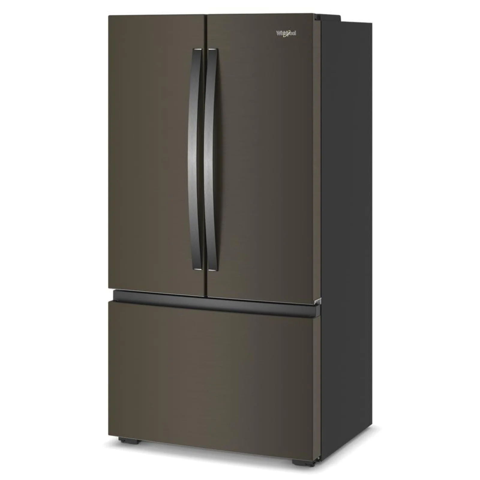 Whirlpool 36" 24 Cu. Ft. Black Stainless Steel Counter Depth French Door Refrigerator - WRFC3036RV - Image 3