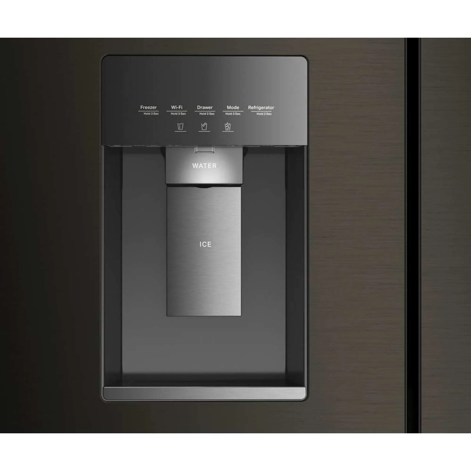 Whirlpool 36" 24 Cu. Ft. Black Stainless Steel Counter Depth French Door Refrigerator - WRFC3036RV - Image 8