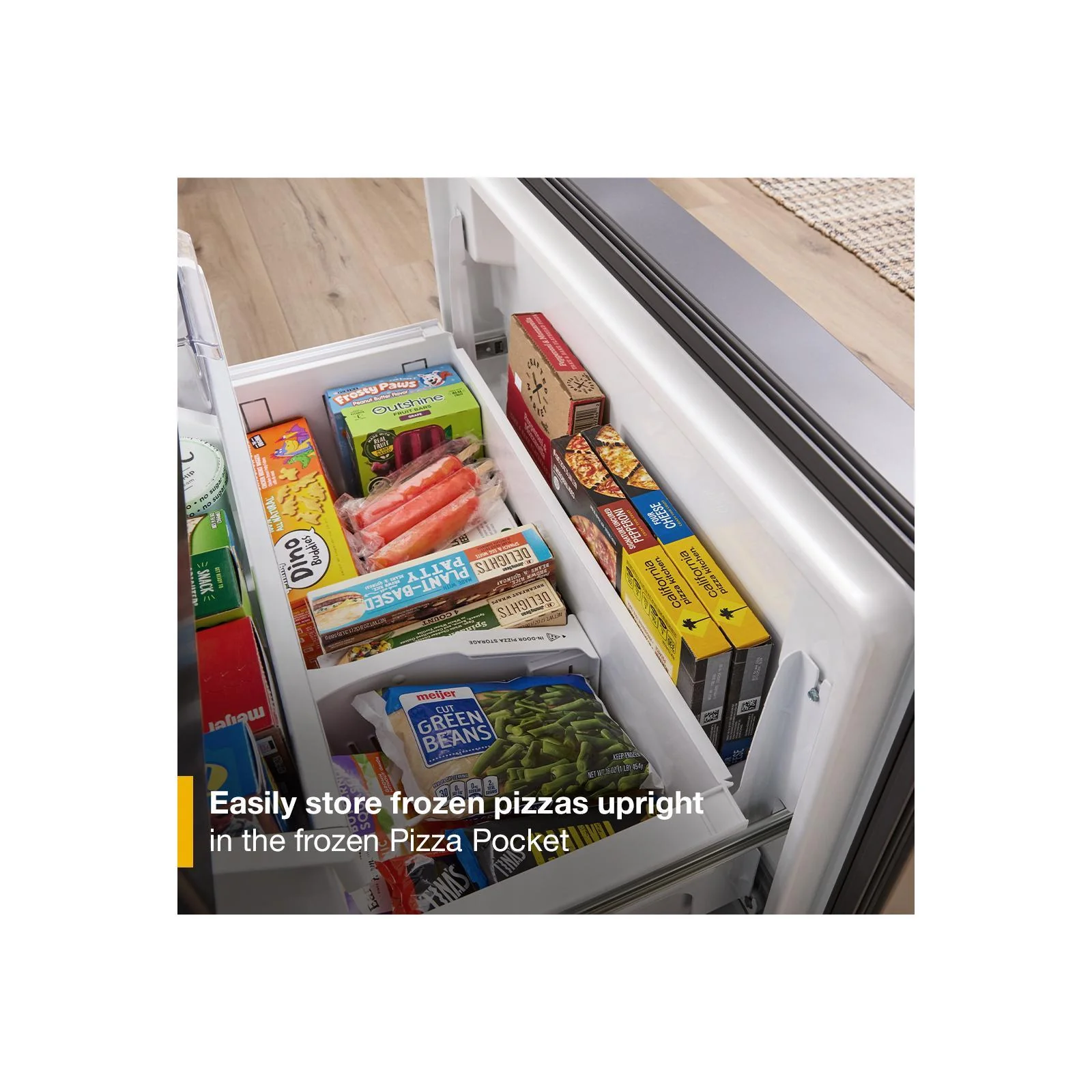 Whirlpool 36" 24 Cu. Ft. Fingerprint-Resistant Stainless Steel Counter Depth French Door Refrigerator - WRFC3036RZ - Image 9