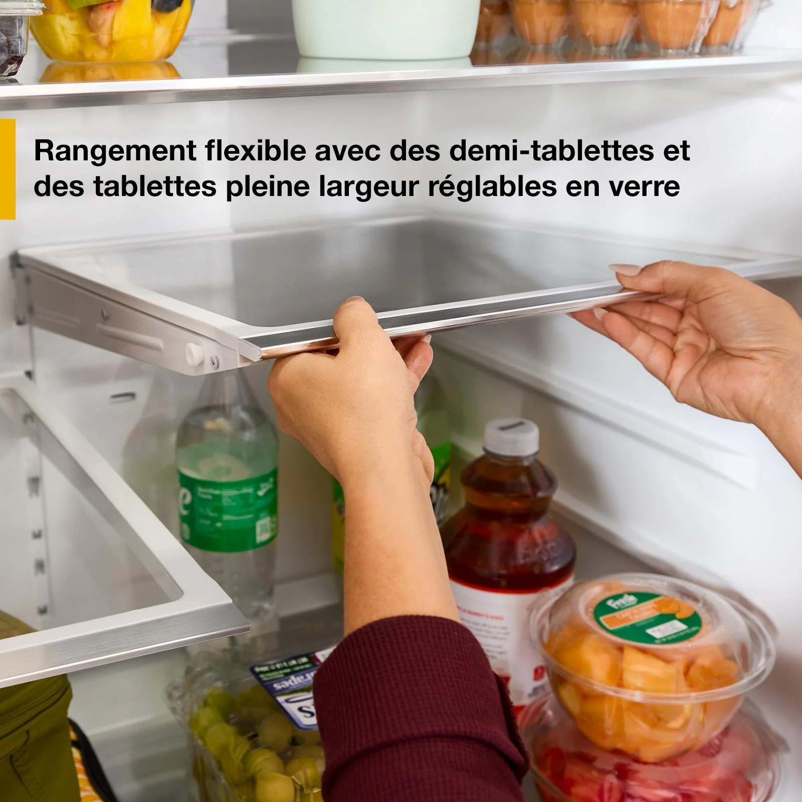 Whirlpool 36" 29 Cu. Ft. Fingerprint-Resistant Stainless Steel French Door Refrigerator - WRMF3636SZ - Image 18