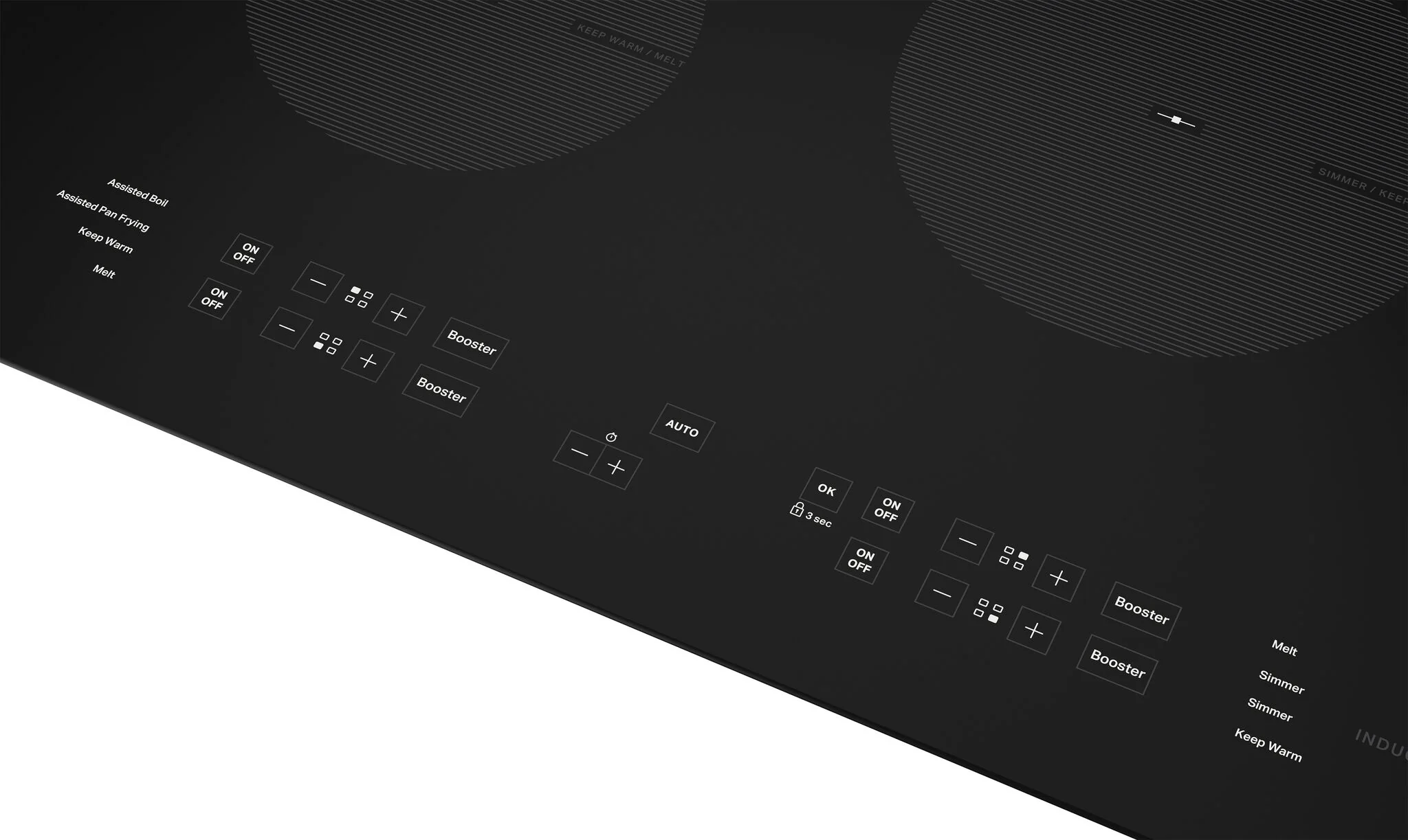 Whirlpool Black 24" Induction Cooktop - UCIG245KBL - Image 2