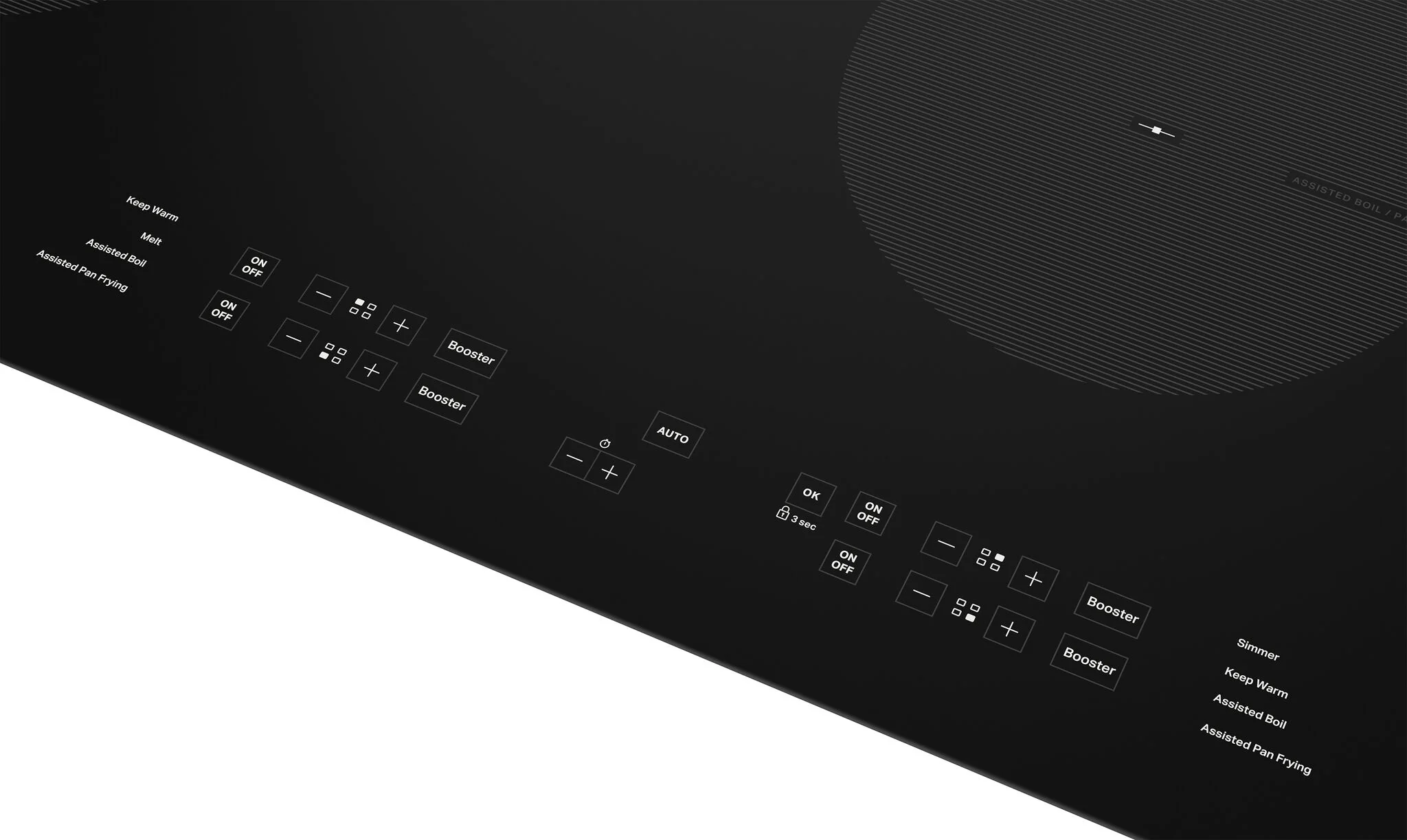 Whirlpool Black 30" Induction Cooktop - WCI55US0JB - Image 3