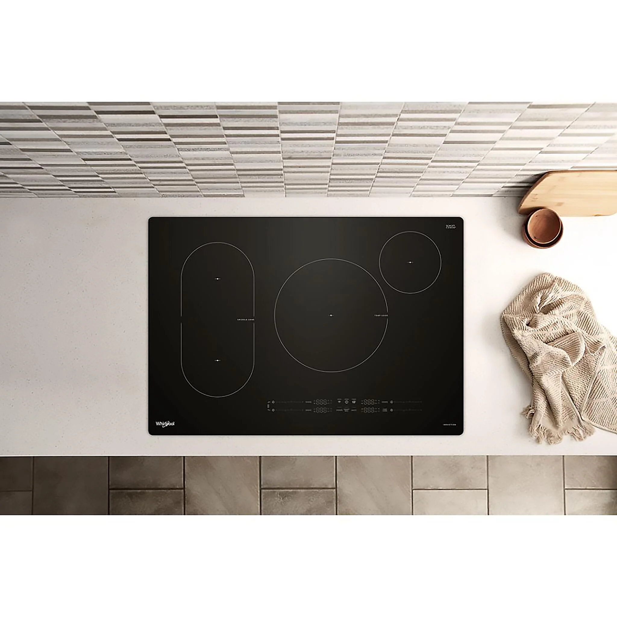 Whirlpool Black 30" Induction Cooktop - WCIT7030SB - Image 2