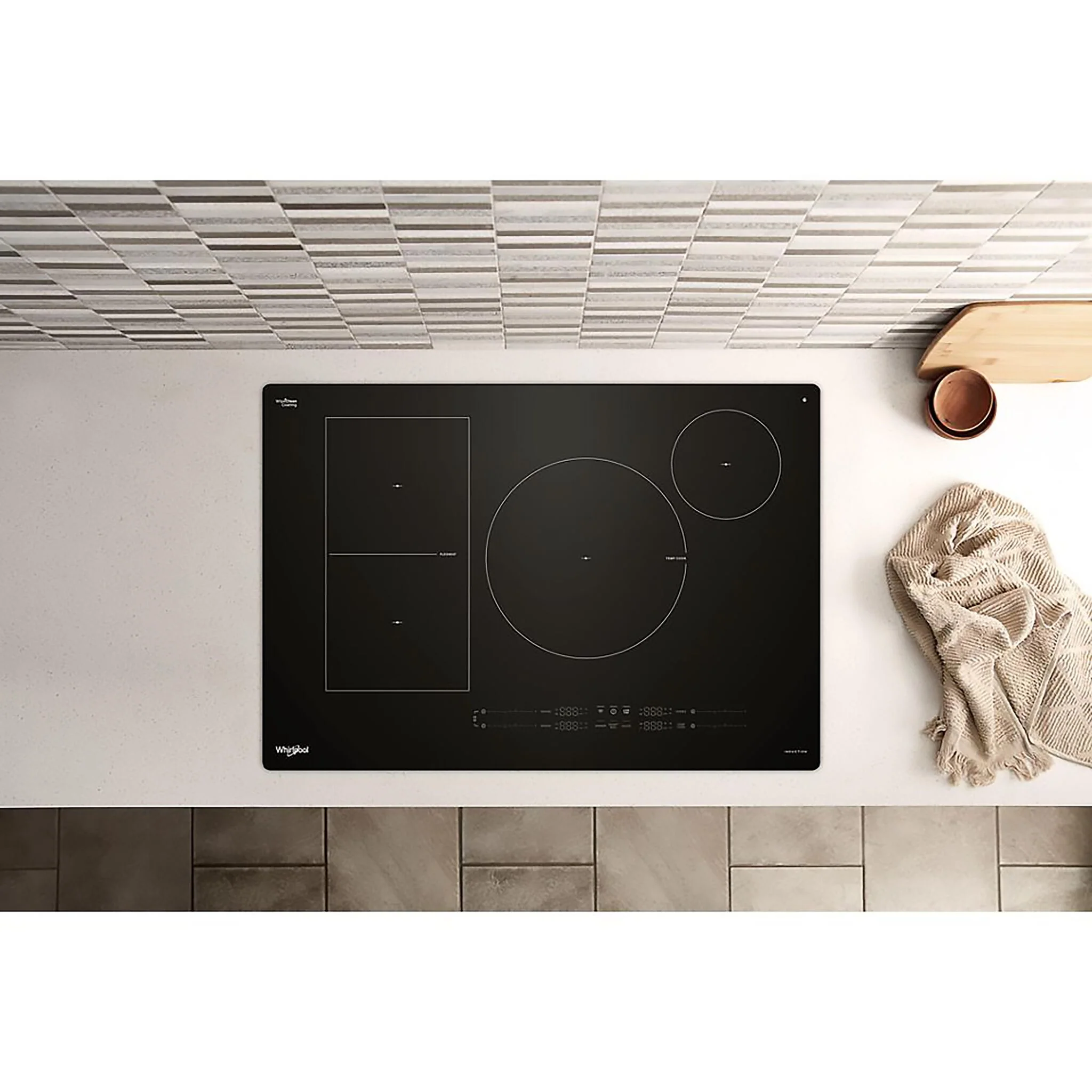 Whirlpool Black 30" Induction Cooktop - WCIT7530SB - Image 2