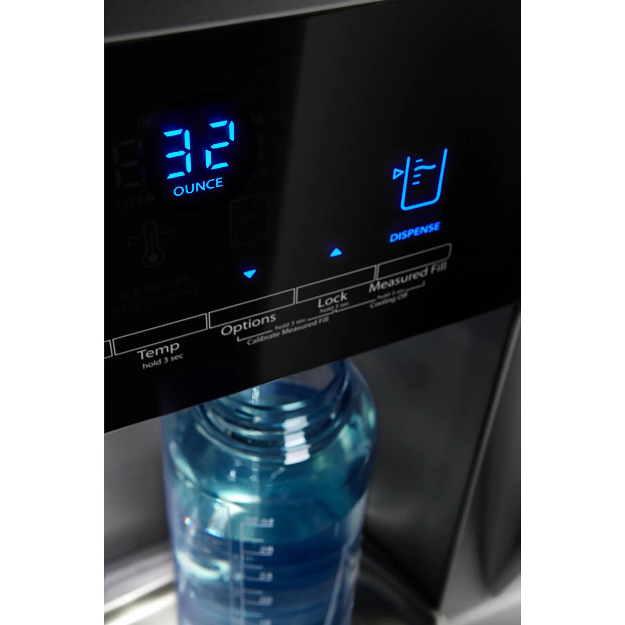 Whirlpool 32.75" 22 Cu. Ft. Black French Door Refrigerator - WRFF5333PB - Image 4