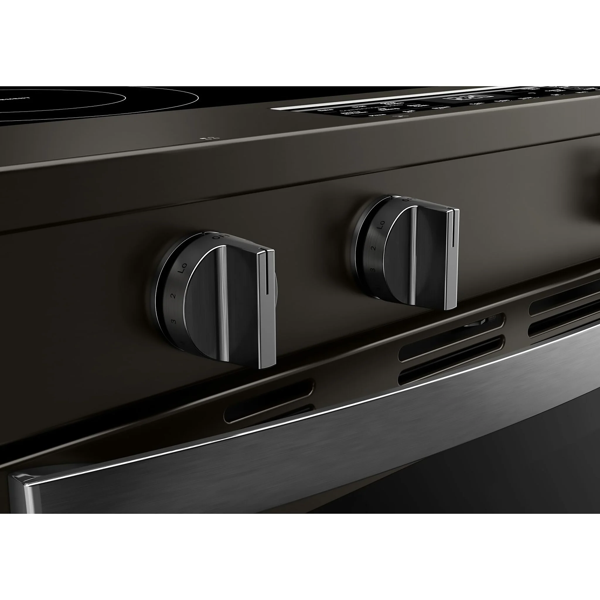 Whirlpool Black-on-Stainless Slide-In Electric Convection Range (5.3 cu.ft.) - YWSES5030SV - Image 6