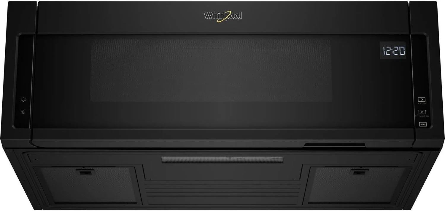 Whirlpool Black Over-the-Range Microwave and Hood Combination (1.1 Cu. Ft.) - YWML55011HB - Image 4