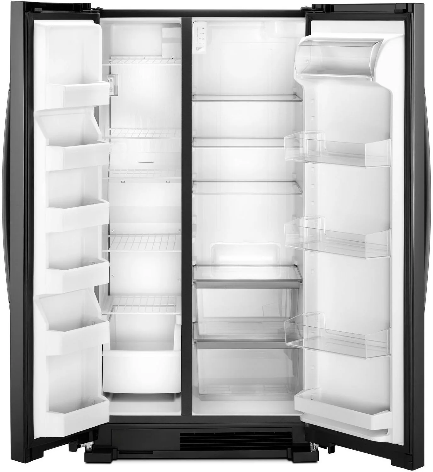 Whirlpool 35.88" 25 Cu. Ft. Black Side-by-Side Refrigerator - WRS315SNHB - Image 4