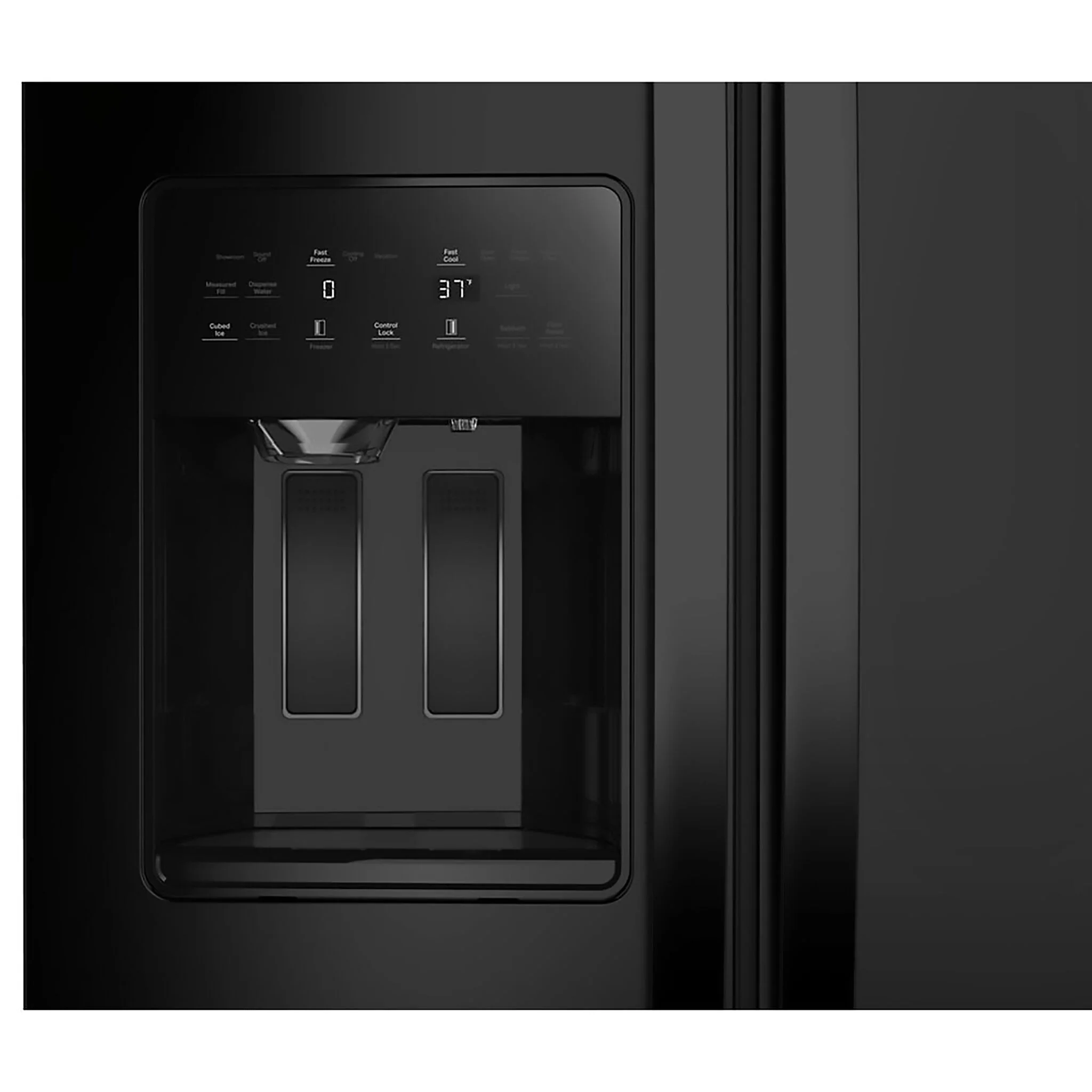 Whirlpool 36" 28.7 Cu. Ft. Black Stainless Side-by-Side Refrigerator - WRSF5536RV - Image 4