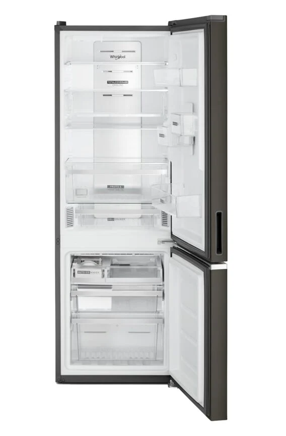 Whirlpool 26" 12.9 Cu. Ft. Black Stainless Steel Counter-Depth Bottom-Freezer Refrigerator - WRB543CMJV - Image 4