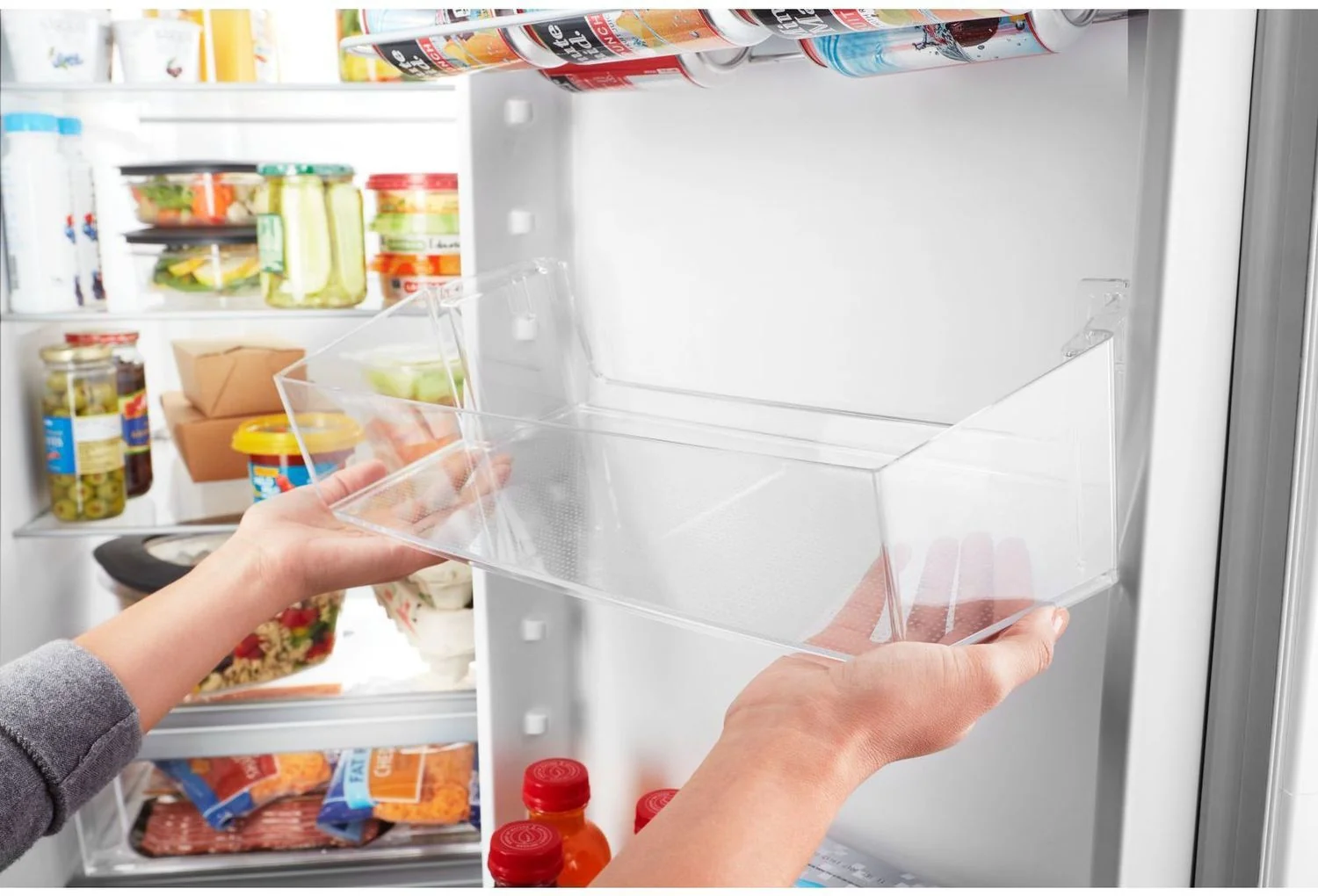 Whirlpool 35.88" 25 Cu. Ft. Black Stainless Steel Side-by-Side Refrigerator - WRS325SDHV - Image 7