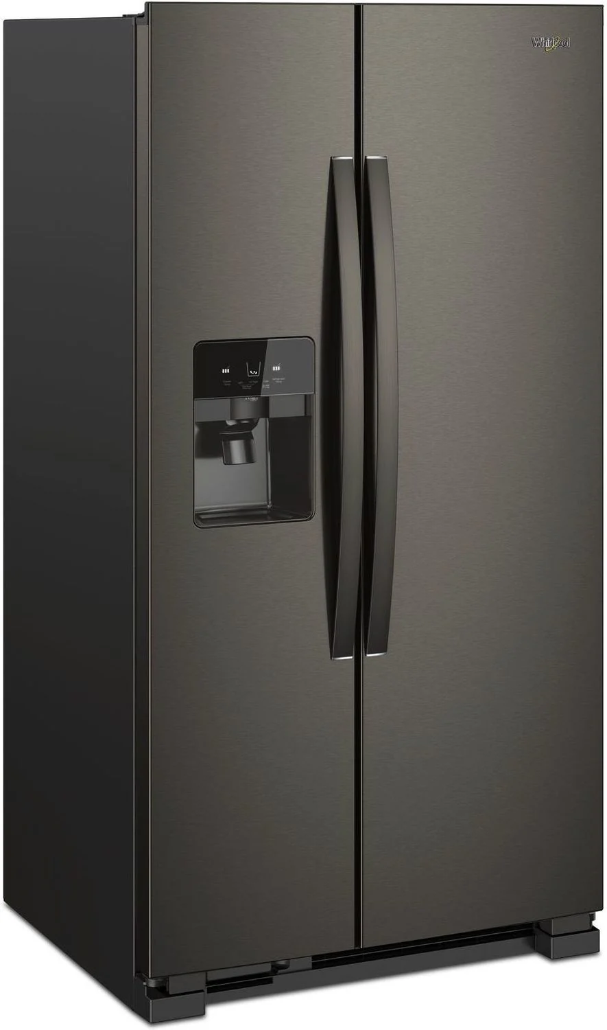Whirlpool 35.5" 25 Cu. Ft. Black Stainless Steel Side-by-Side Refrigerator - WRS555SIHV - Image 3