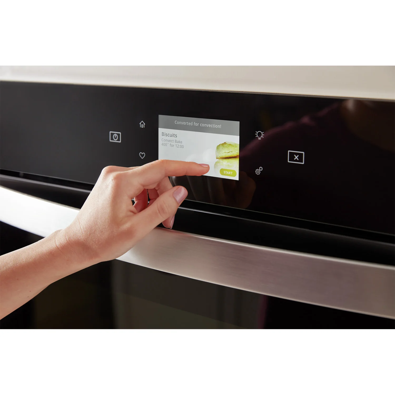 Whirlpool Black Stainless Steel Smart Double Wall Oven with PrintShield™ Finish (10.00 Cu Ft) - WOED7030PV - Image 6