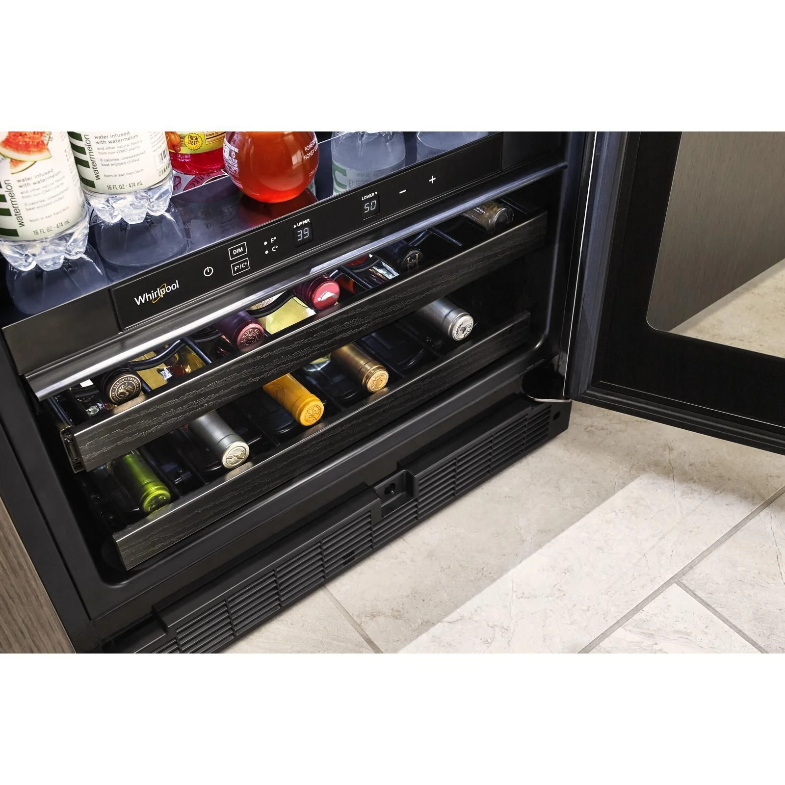 Whirlpool Black Stainless Undercounter Beverage Centre (5.2 Cu.Ft.) - WUB50X24HV - Image 3