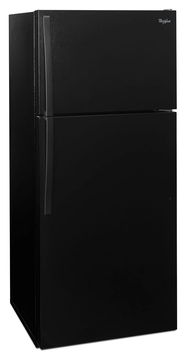 Whirlpool 28" 14.3 Cu. Ft. Black Top-Freezer Refrigerator - WRT314TFDB - Image 2