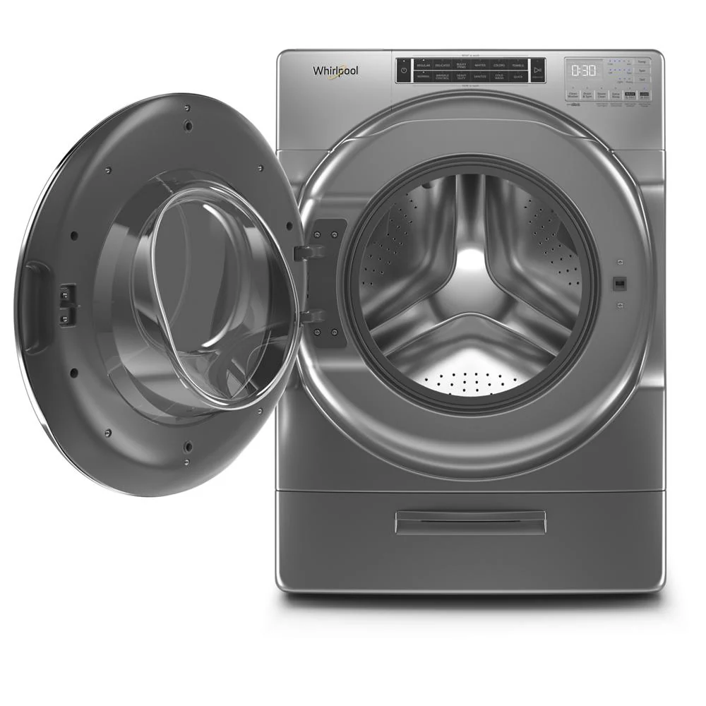 Whirlpool Chrome Shadow Front Load Washer (5.8 cu.ft.) - WFW8620HC - Image 2