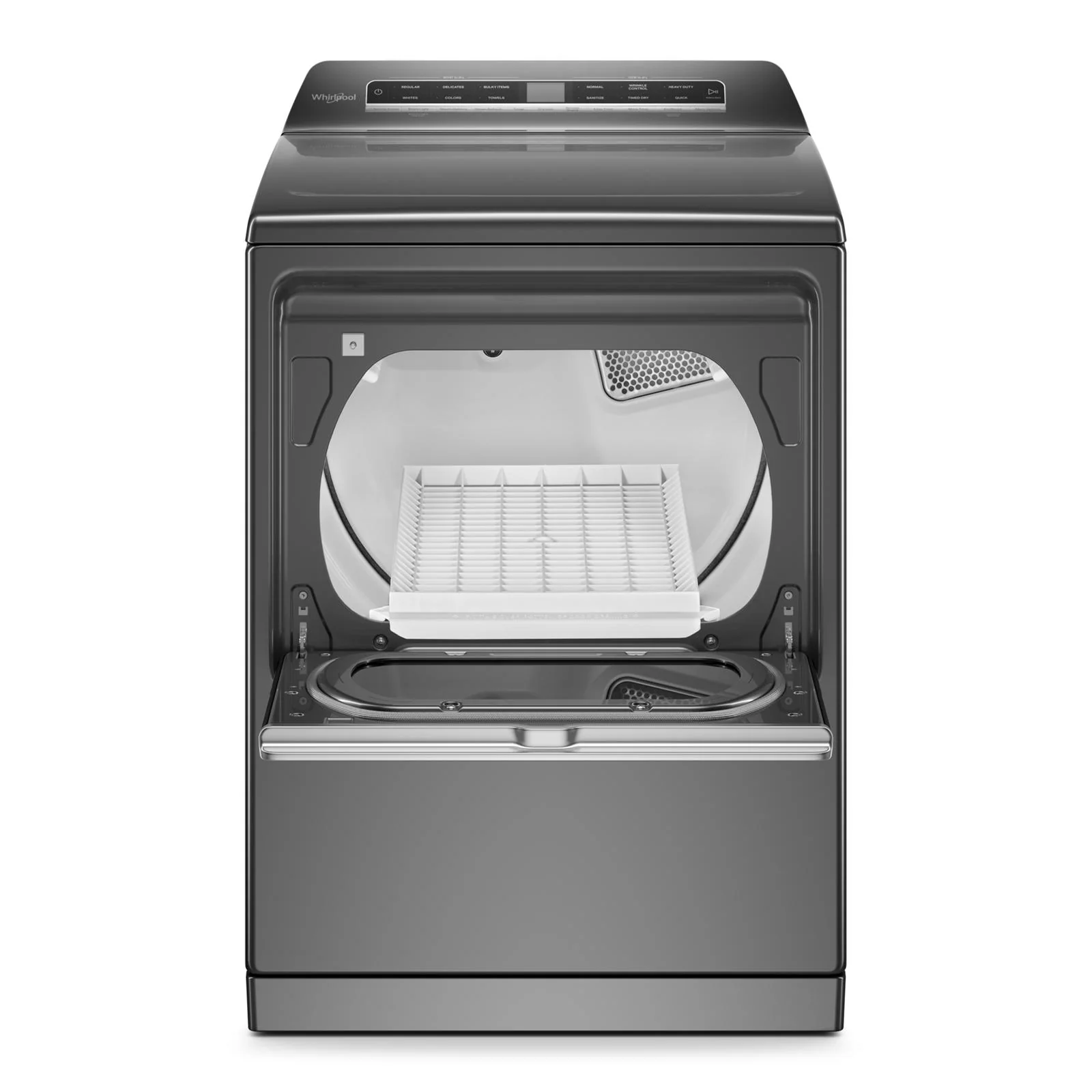 Whirlpool Chrome Shadow Gas Dryer (7.40 Cu Ft) - WGD8127LC - Image 5