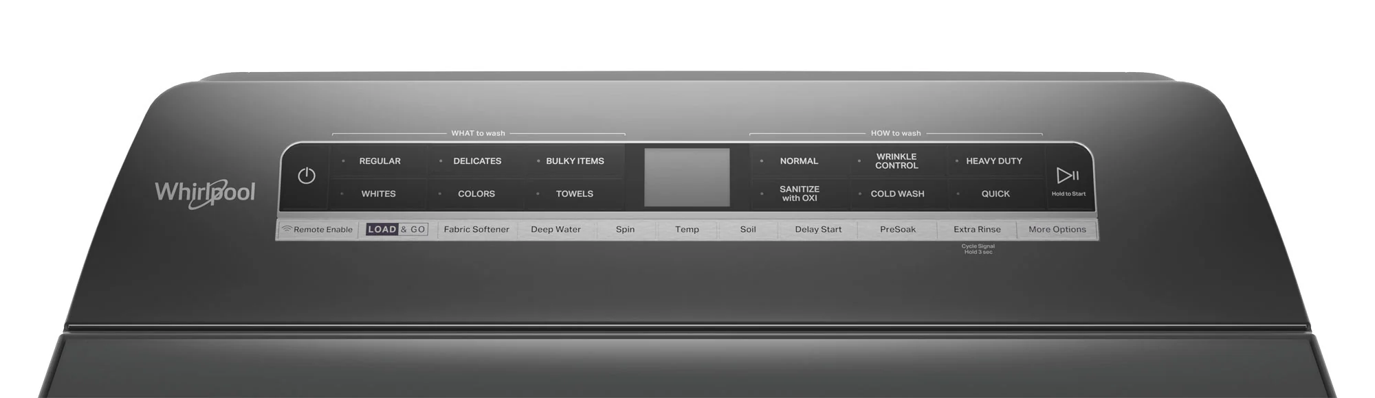 Whirlpool Chrome Shadow Top Load Washer with 2 in 1 Removeable Agitator (6.0 Cu Ft) - WTW8127LC - Image 7