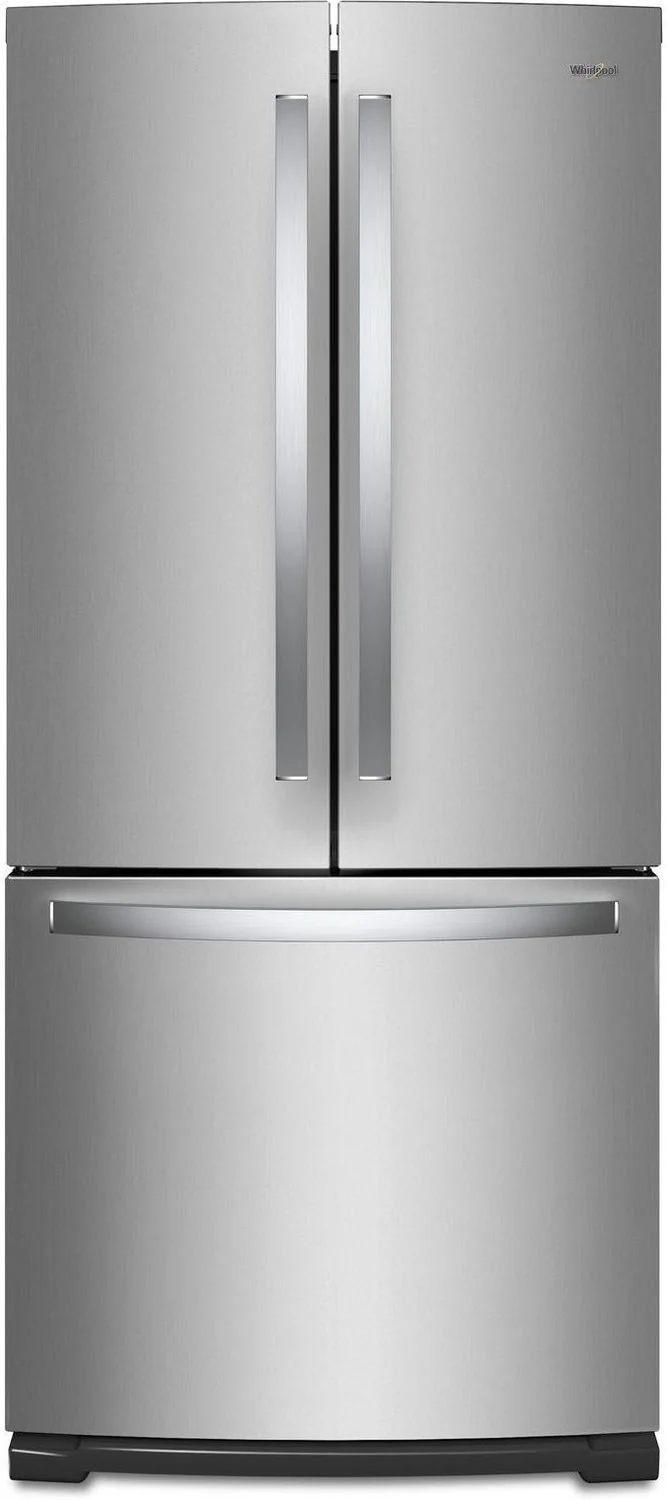 Whirlpool Fingerprint Resistant Stainless Kitchen Package with French Door Refrigerator, Electric Range & Built-In Dishwasher - Image 2