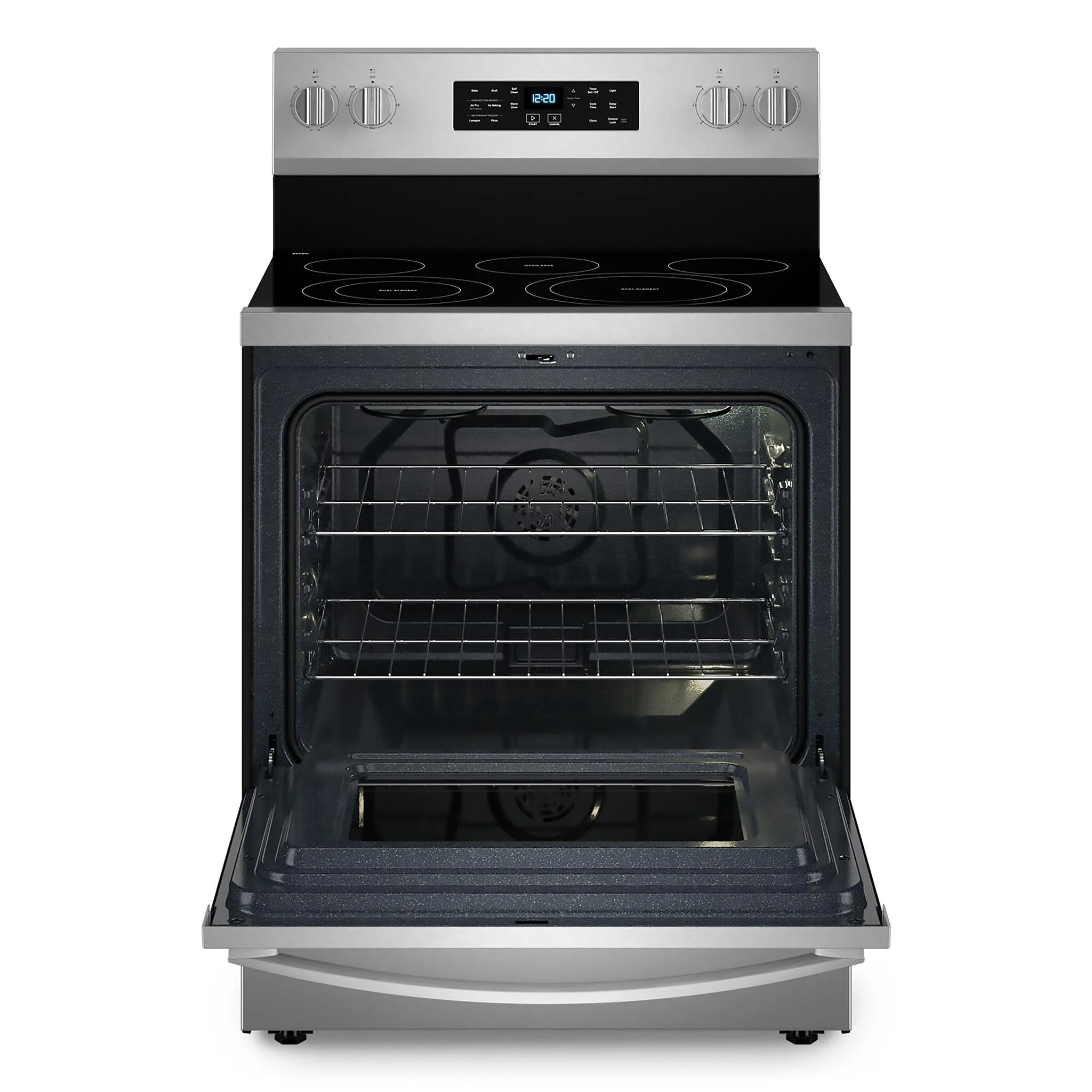 Whirlpool Fingerprint Resistant Stainless Kitchen Package with French Door Refrigerator, Electric Range & Built-In Dishwasher - Image 5