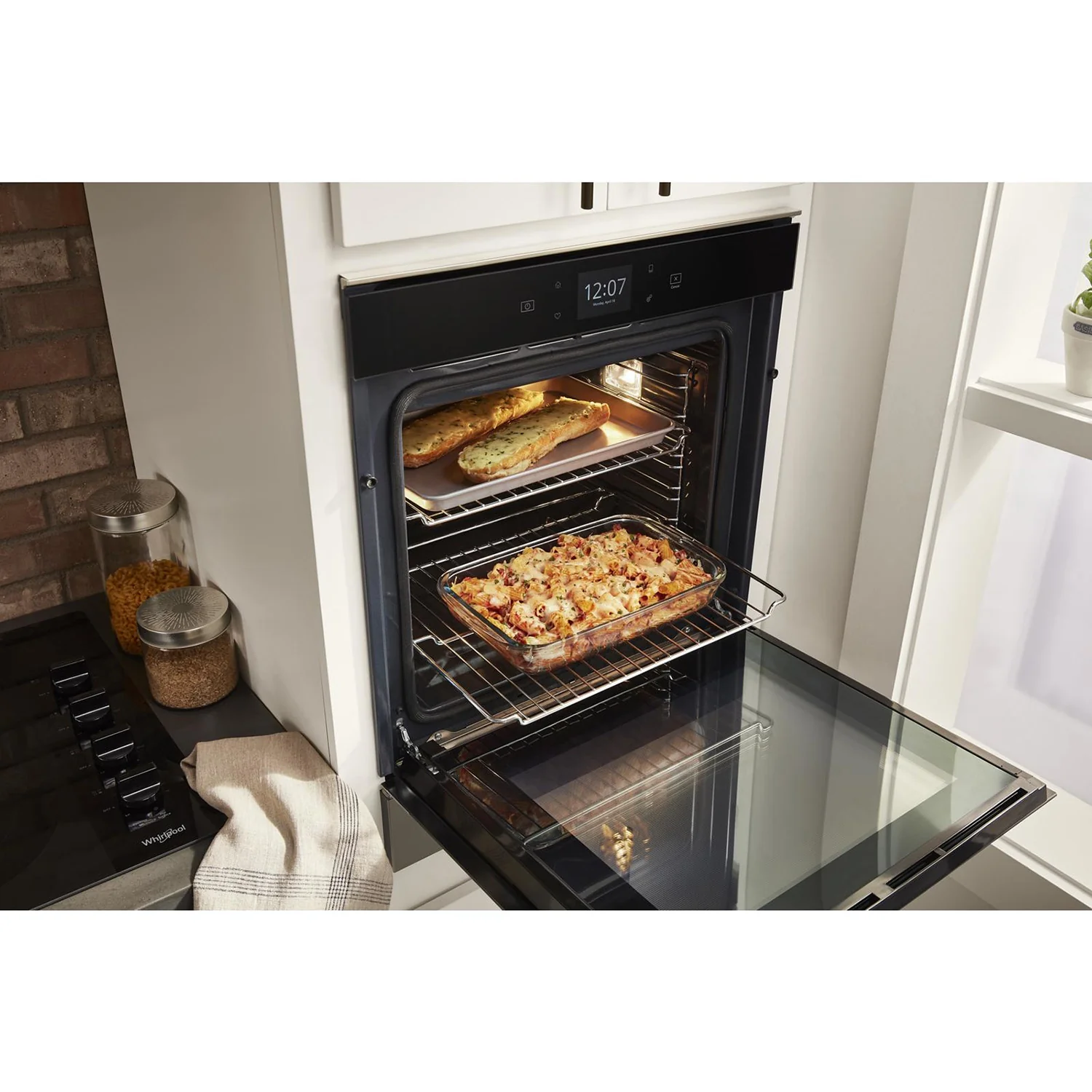Whirlpool Fingerprint Resistant Stainless Steel 24" Smart Wall Oven (2.90 Cu. Ft) - YWOS52ES4MZ - Image 6