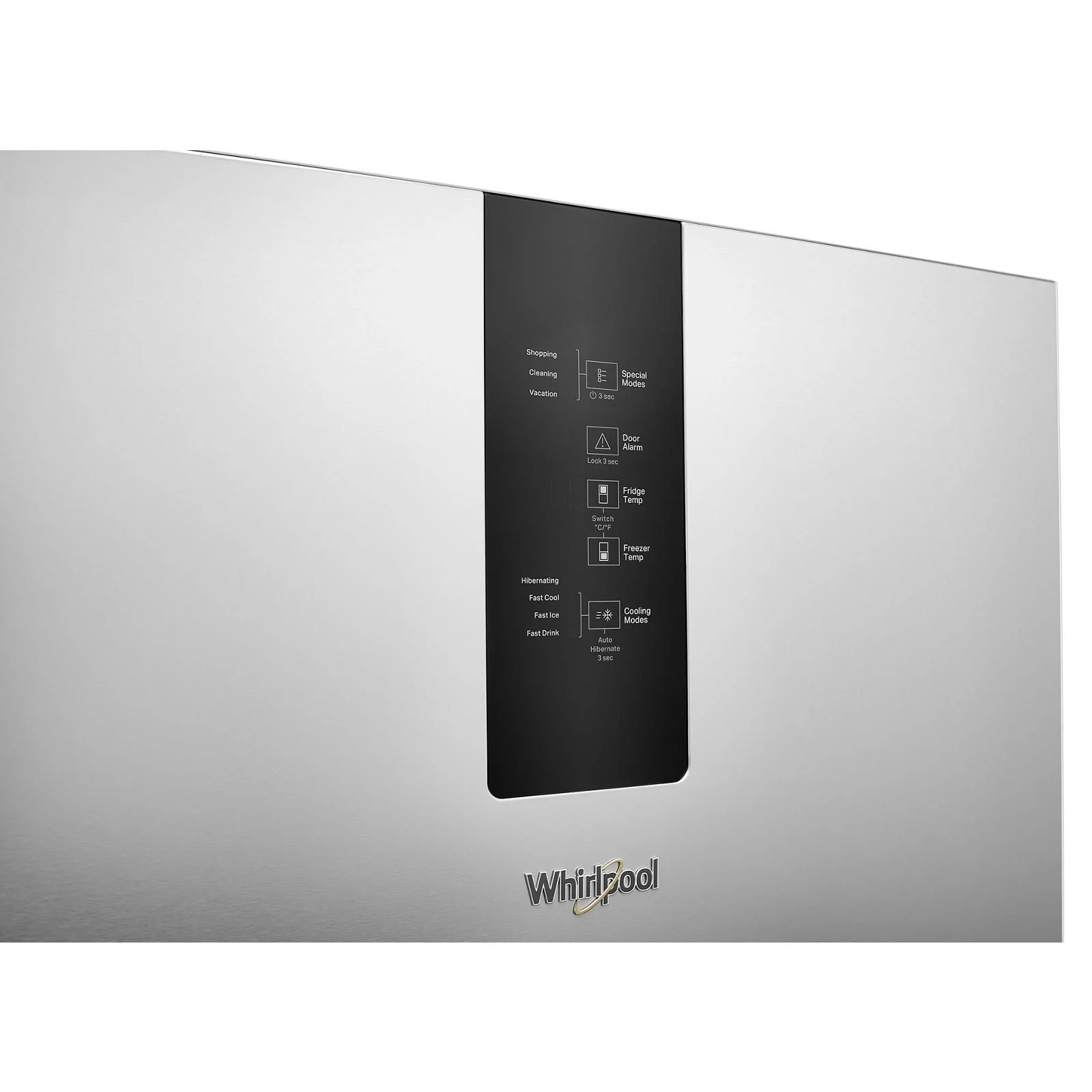 Whirlpool 24.5" 12.7 Cu. Ft. Fingerprint Resistant Stainless Steel Bottom-Freezer Refrigerator - WRB543CMJZ - Image 3