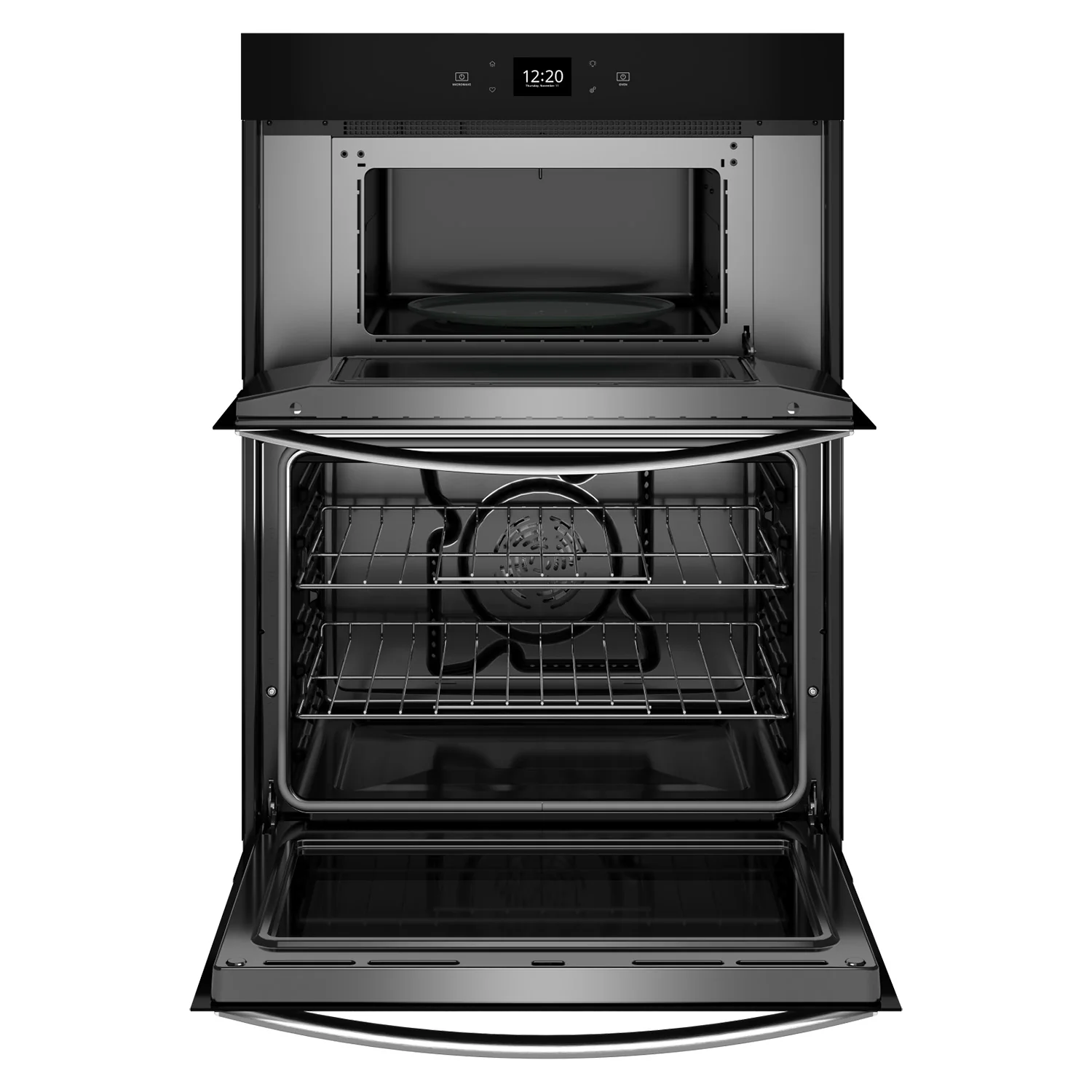 Whirlpool Fingerprint Resistant Stainless Steel Combi Wall Oven (5.70 Cu Ft) - WOEC5027LZ - Image 3