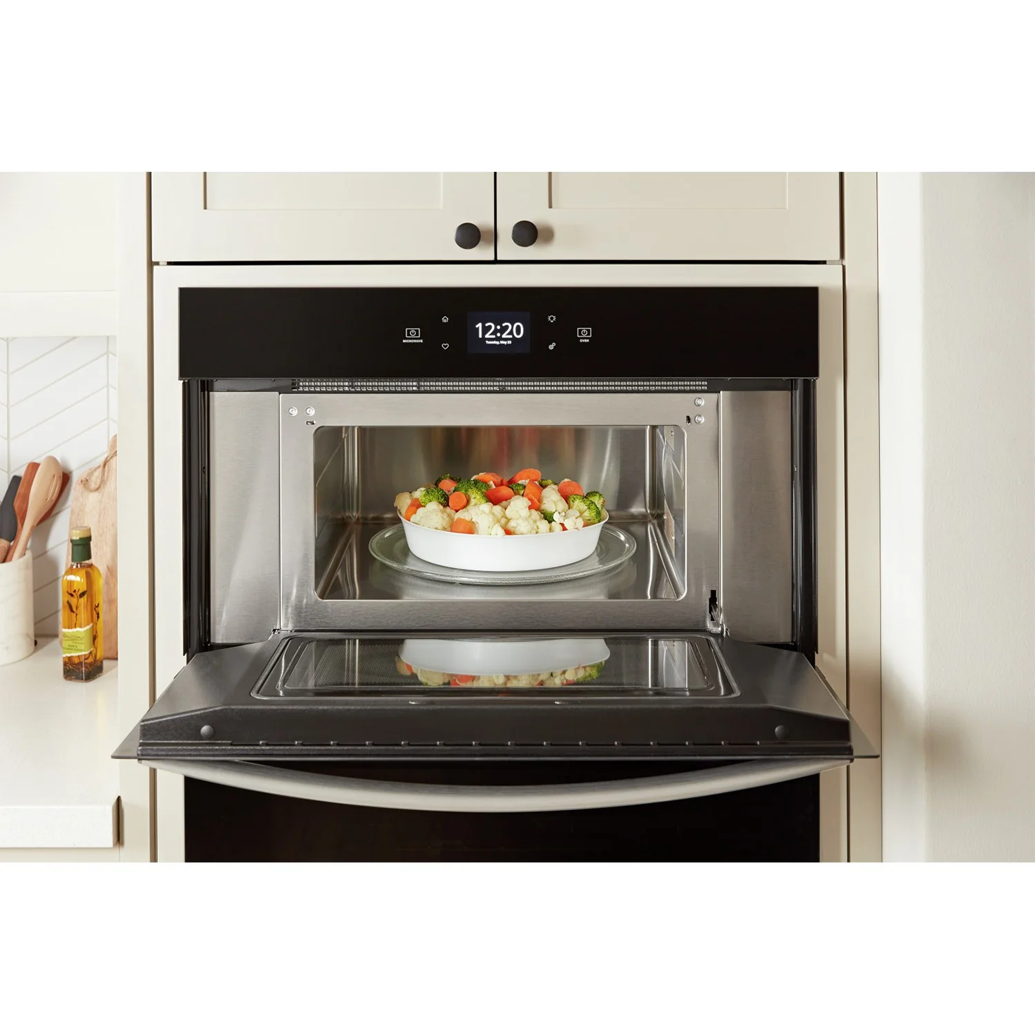 Whirlpool Fingerprint Resistant Stainless Steel Combi Wall Oven (5.70 Cu Ft) - WOEC5027LZ - Image 6