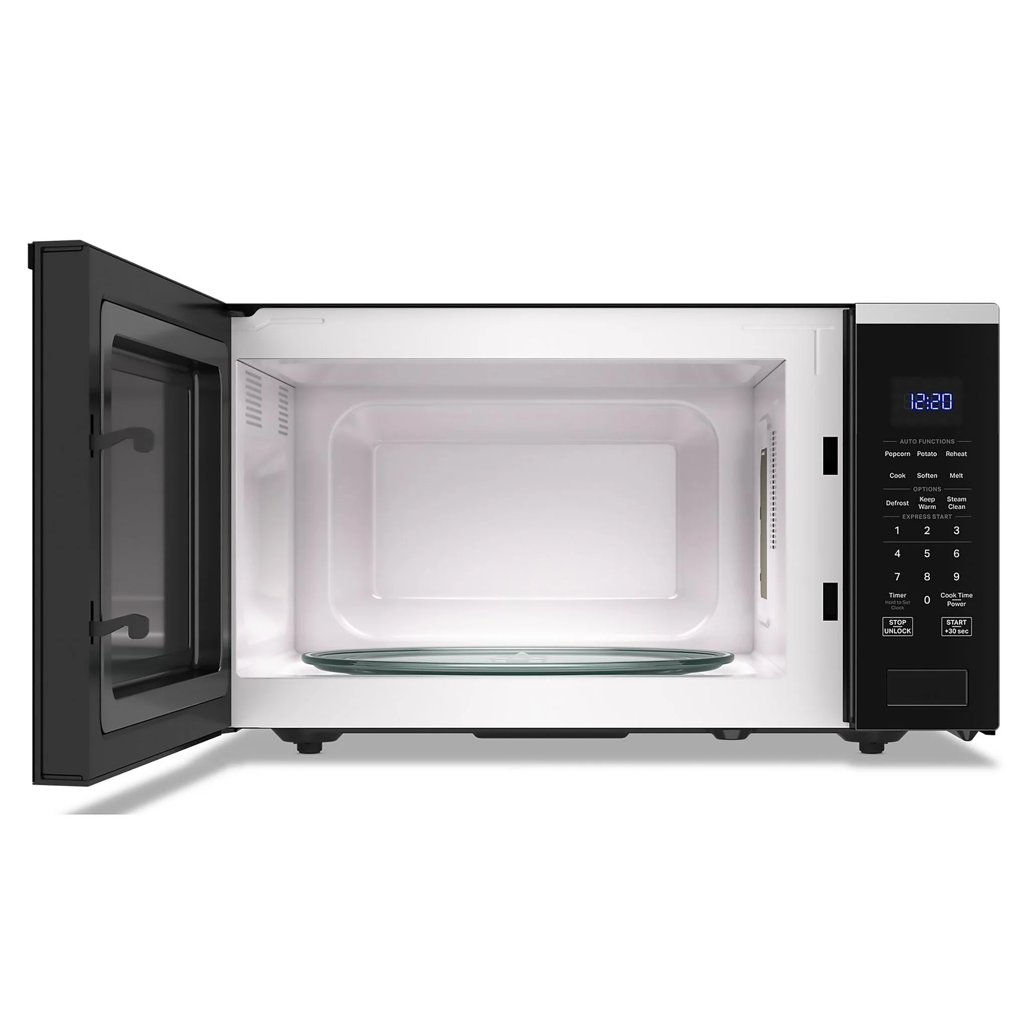 Whirlpool Fingerprint Resistant Stainless Steel Countertop Microwave (1.6 Cu.Ft.) - YWMCS7022SZ - Image 3