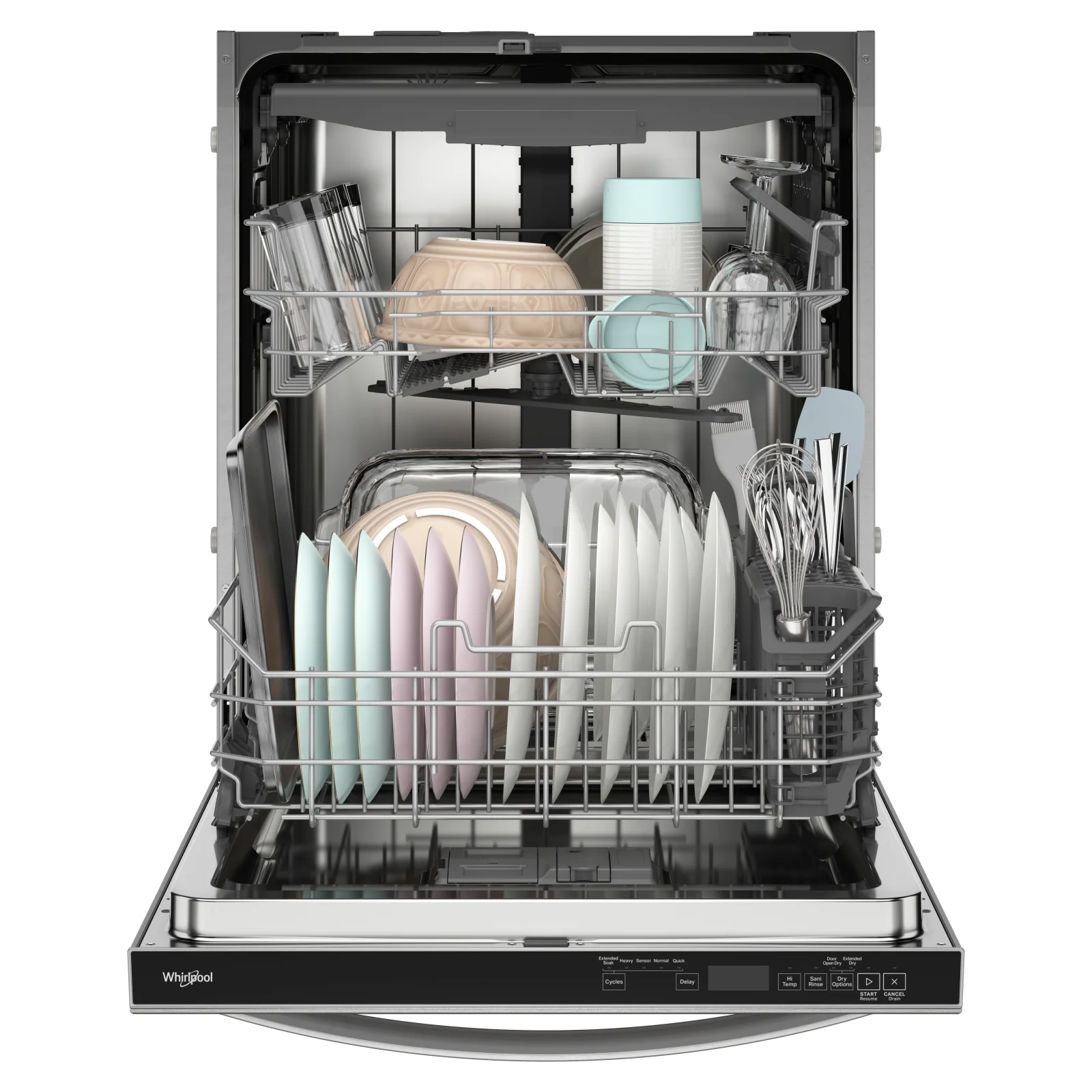 Whirlpool Fingerprint Resistant Stainless Steel Dishwasher (44 dBA) - WDT550SAPZ - Image 2