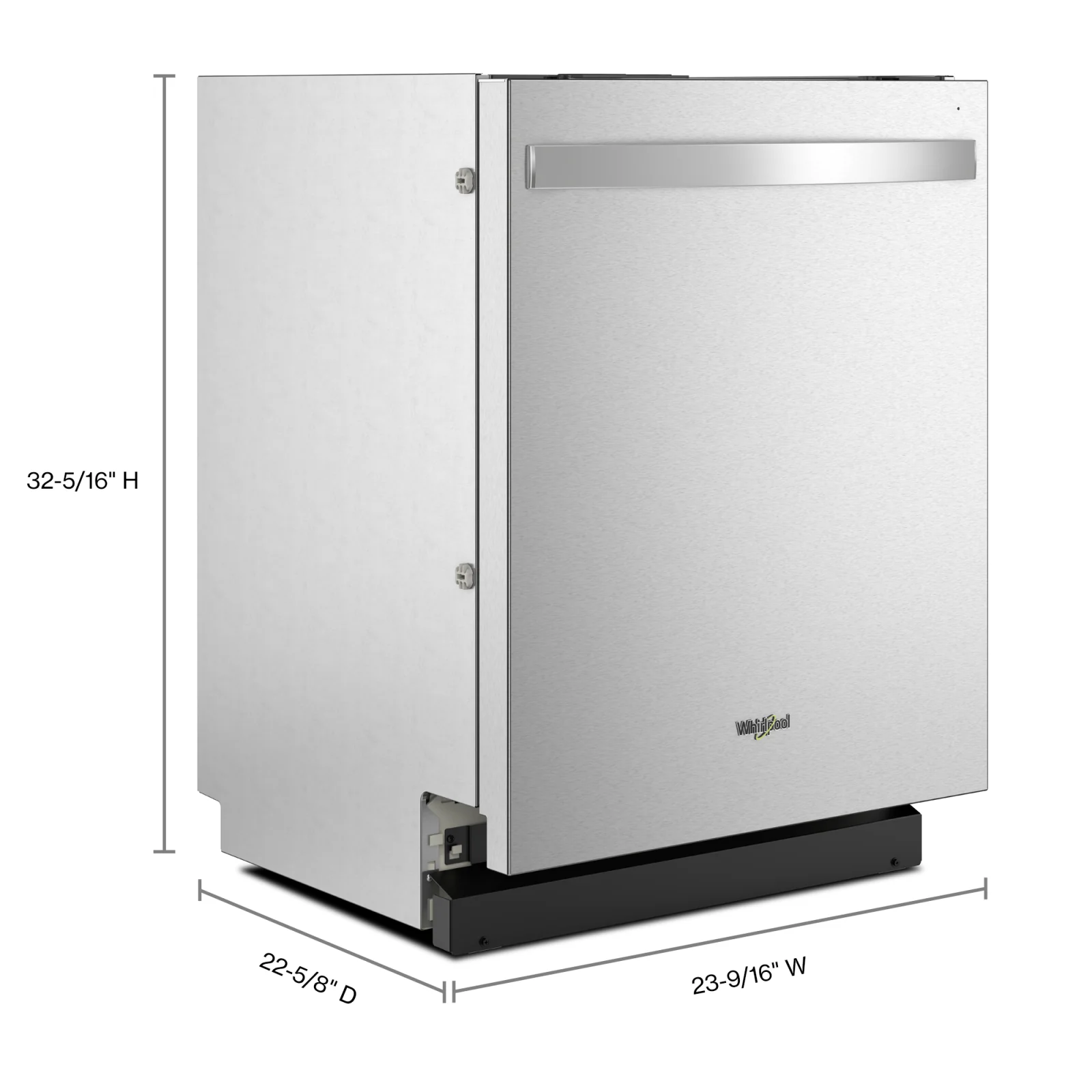 Whirlpool Fingerprint Resistant Stainless Steel Dishwasher (44 dBA) - WDT550SAPZ - Image 3